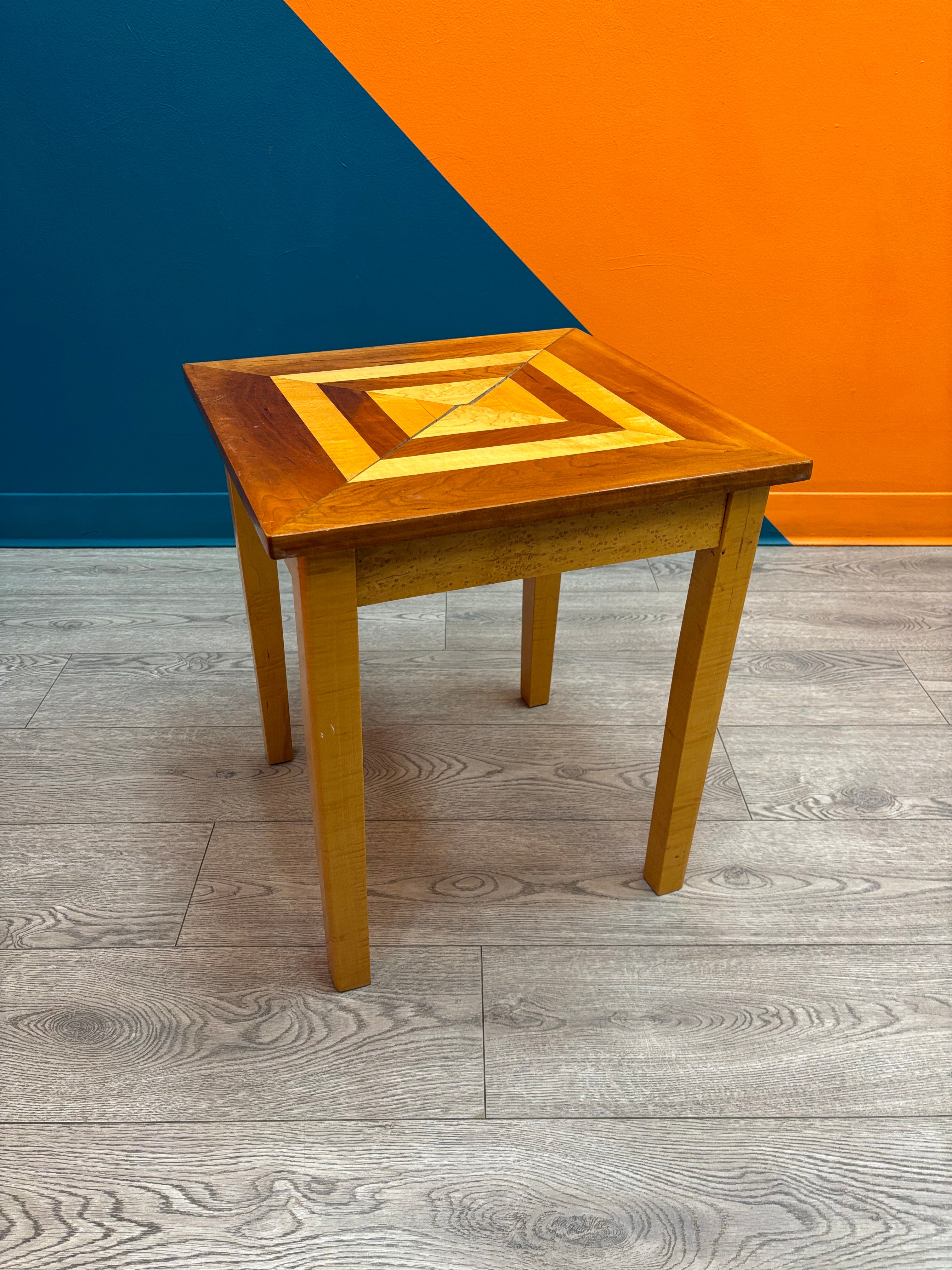 Square Wooden Table