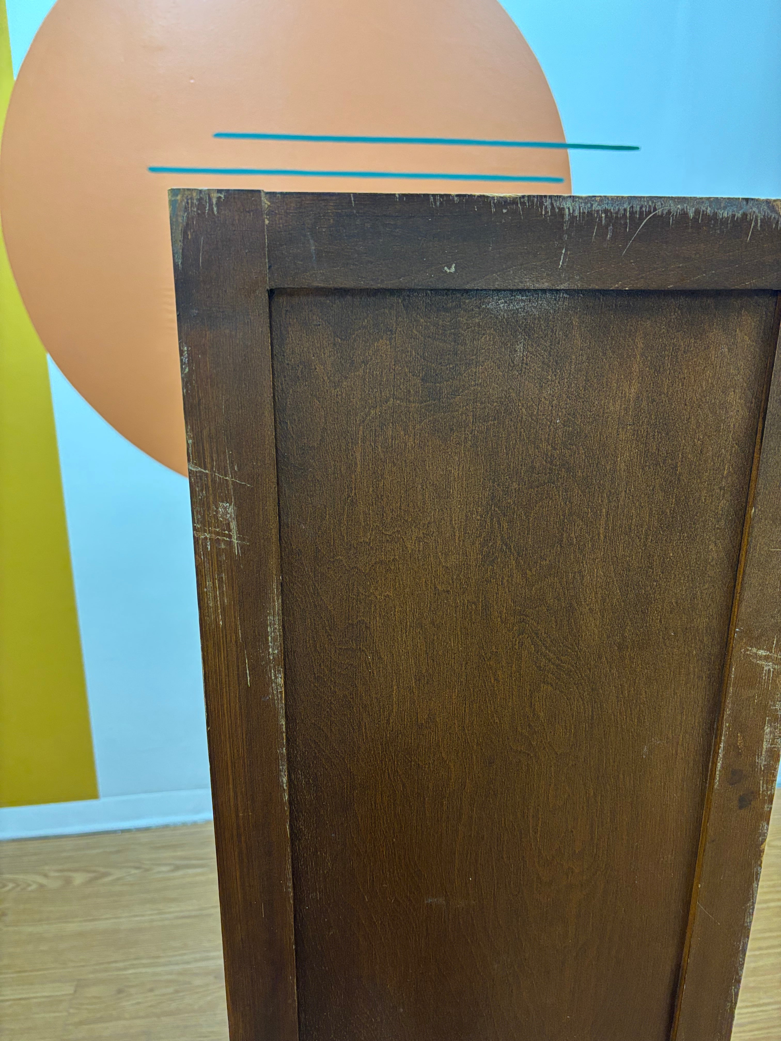 Wood Display Cabinet