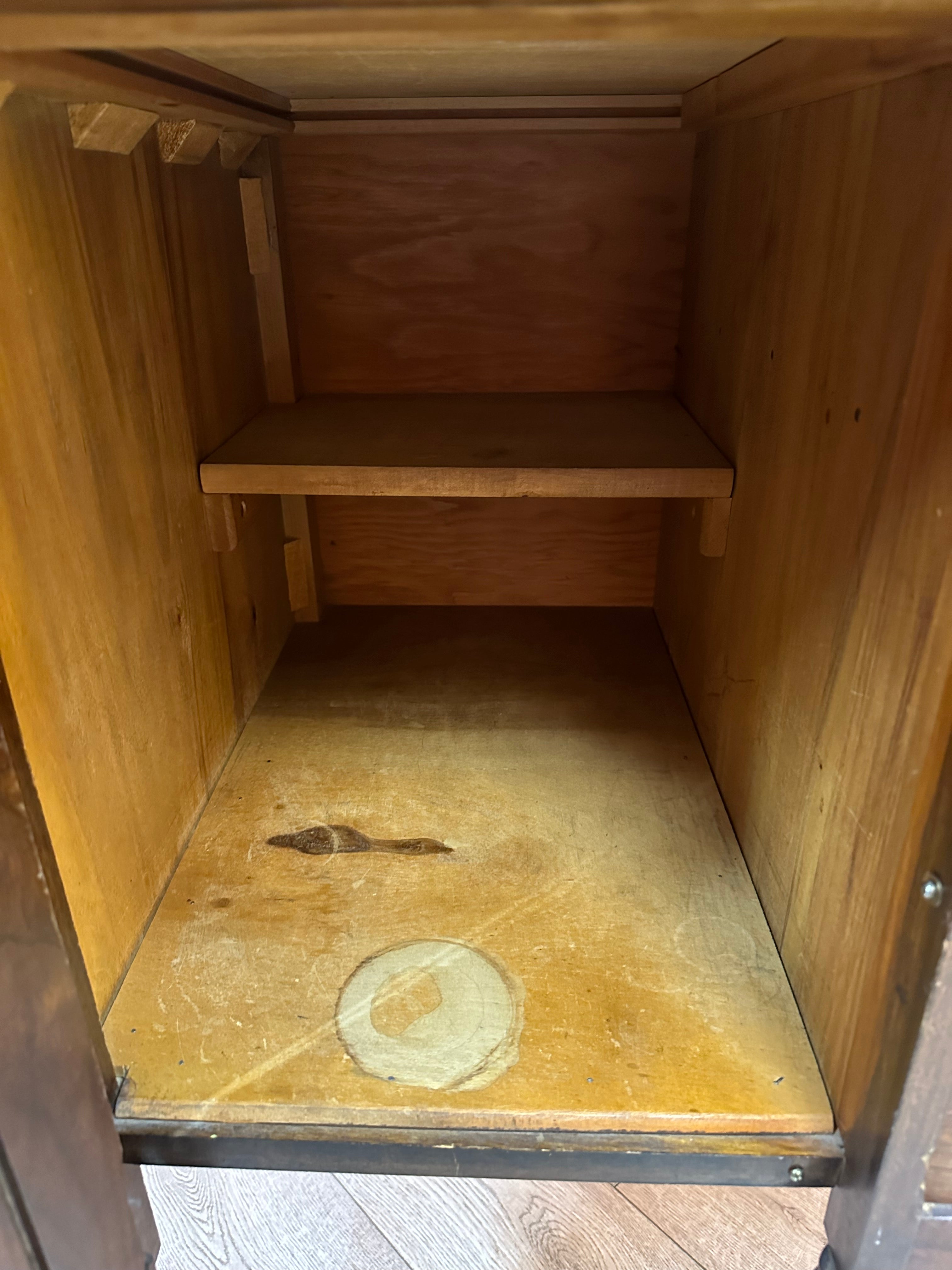 Dark Brown Wooden Dresser