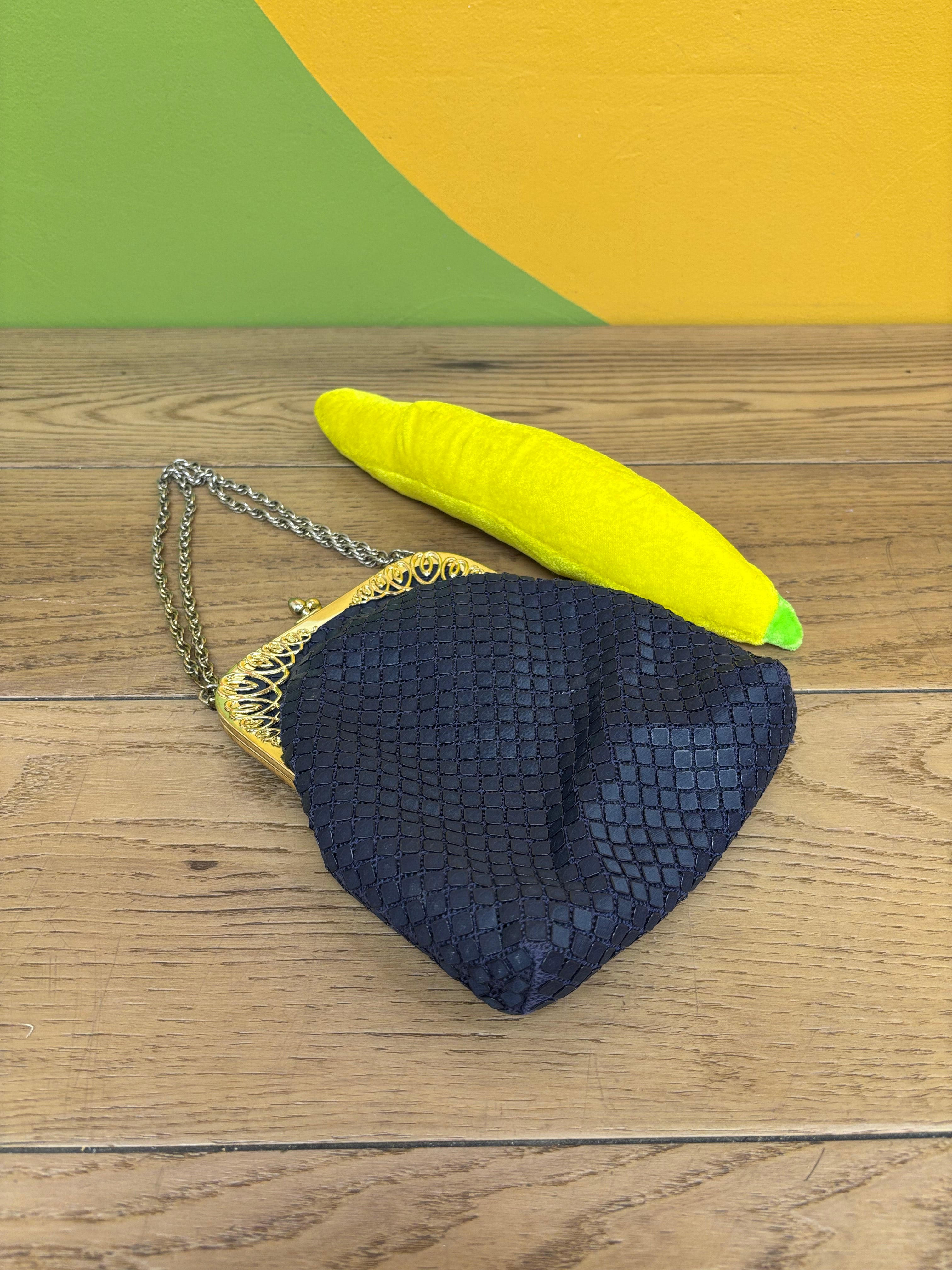 Navy Blue Clutch