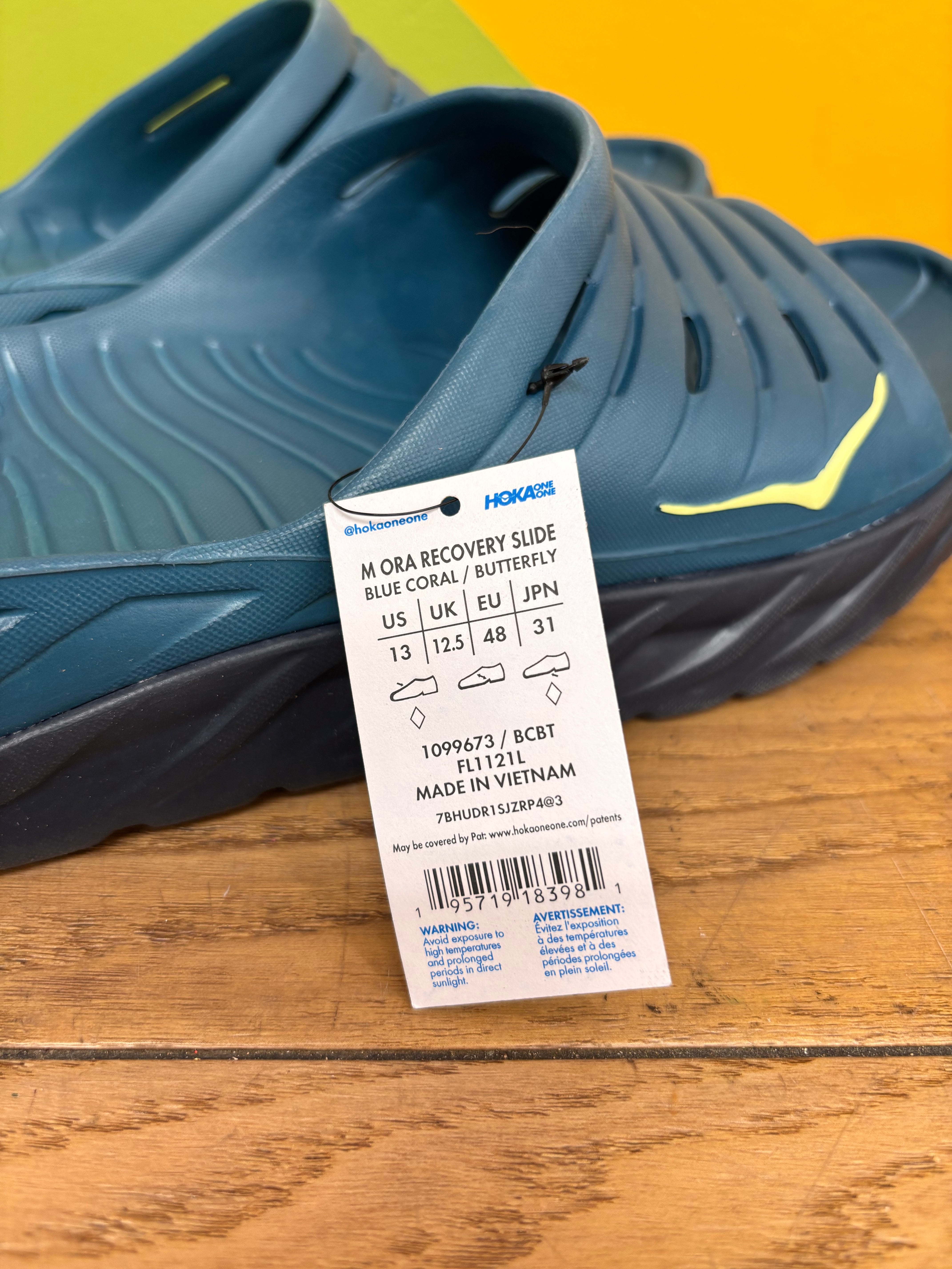 HOKA Ora Recovery Sandal (Size Men 13) NEW