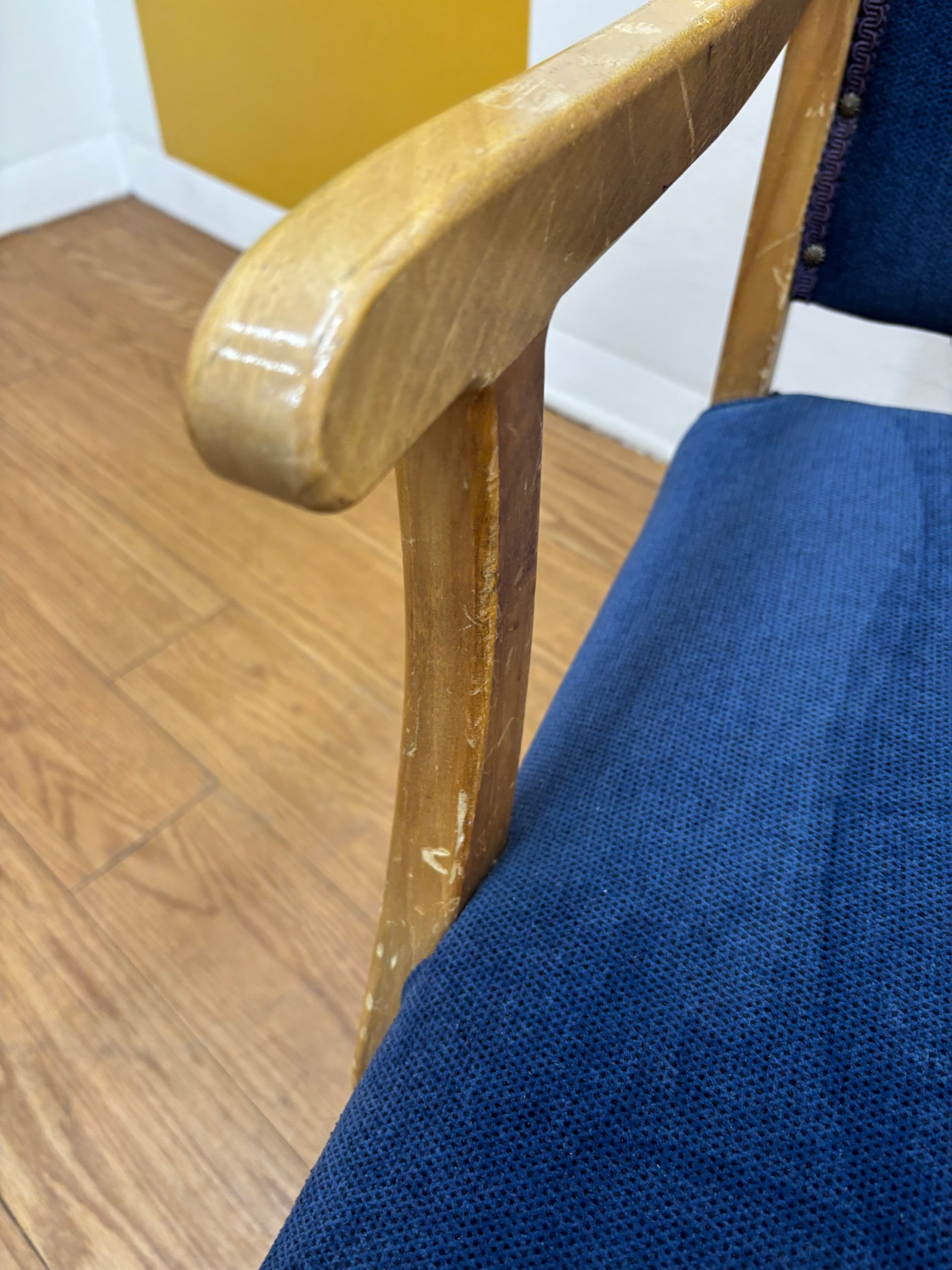 Blue Dining Chair (4 available)