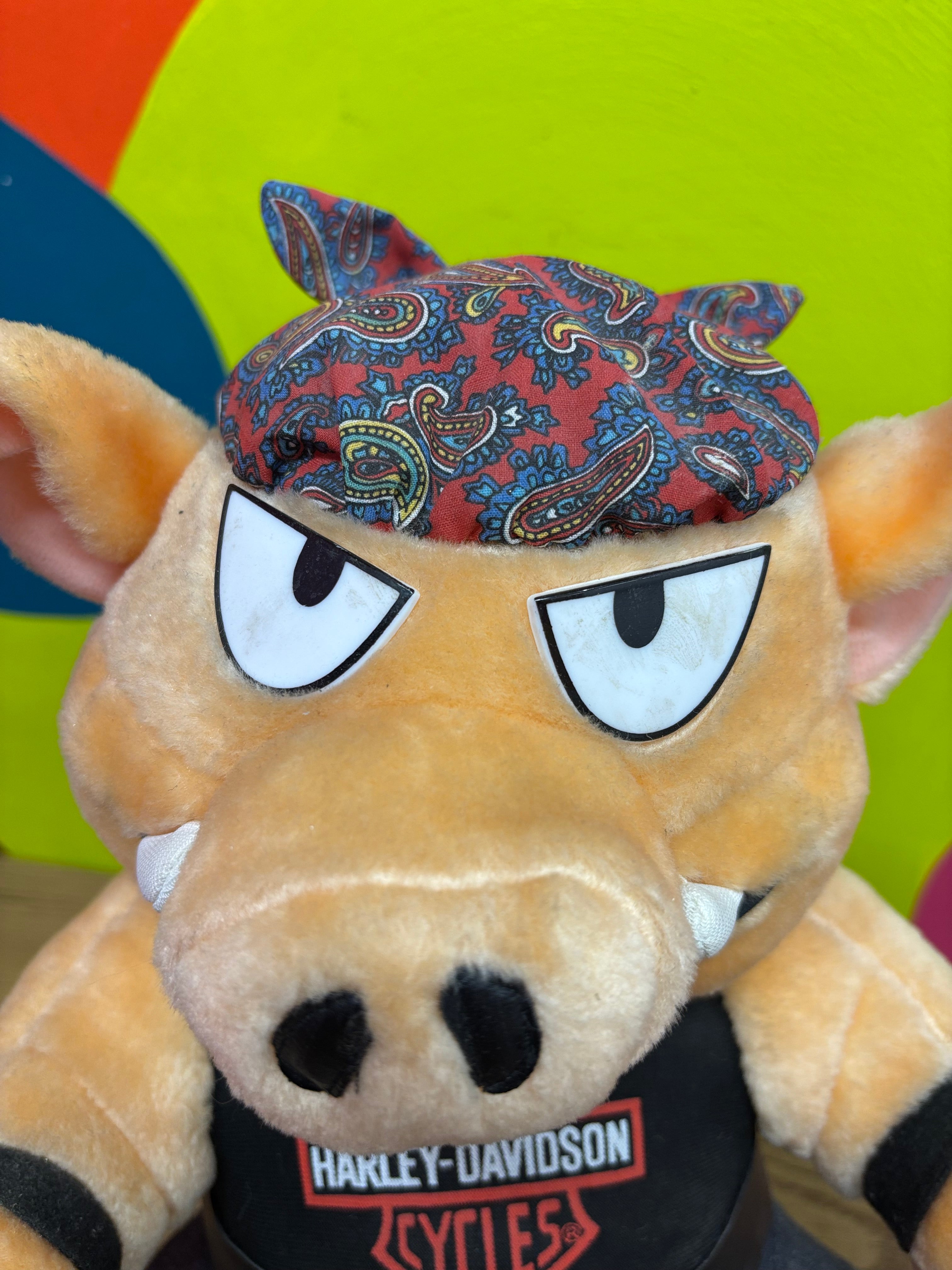Harley Davidson Hog Plushie