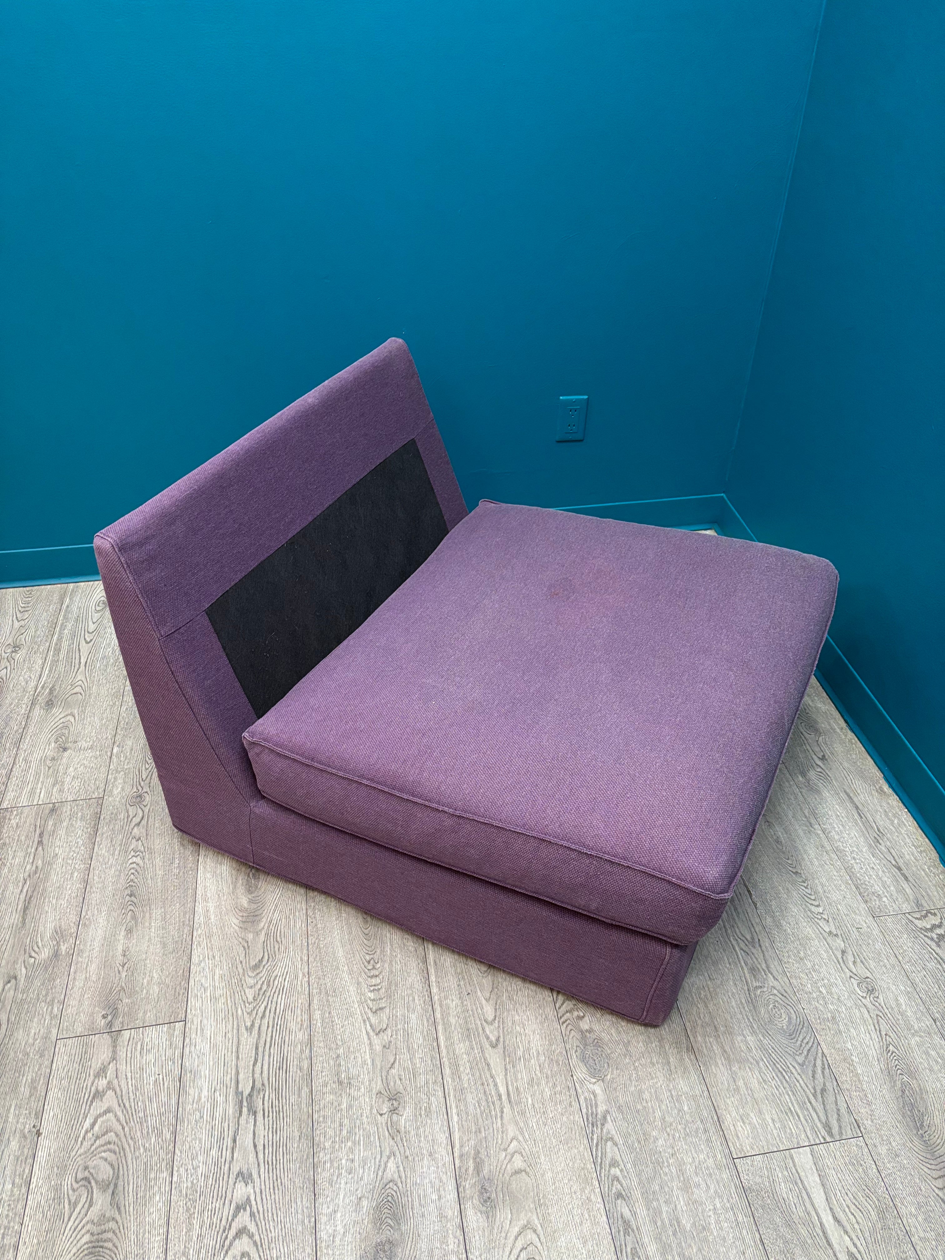 Purple Lounge Chaise