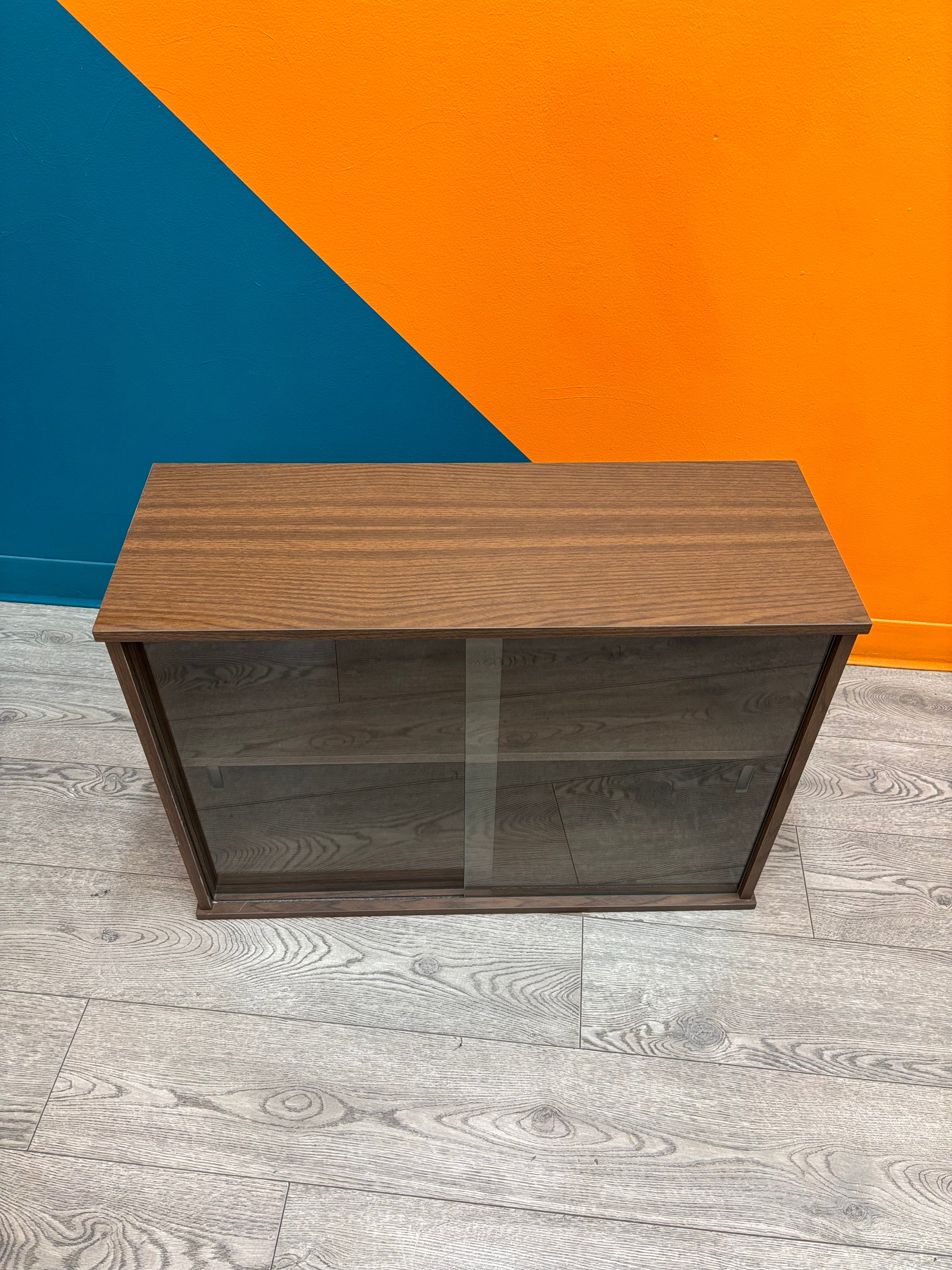 Small Cabinet with Glass Doors