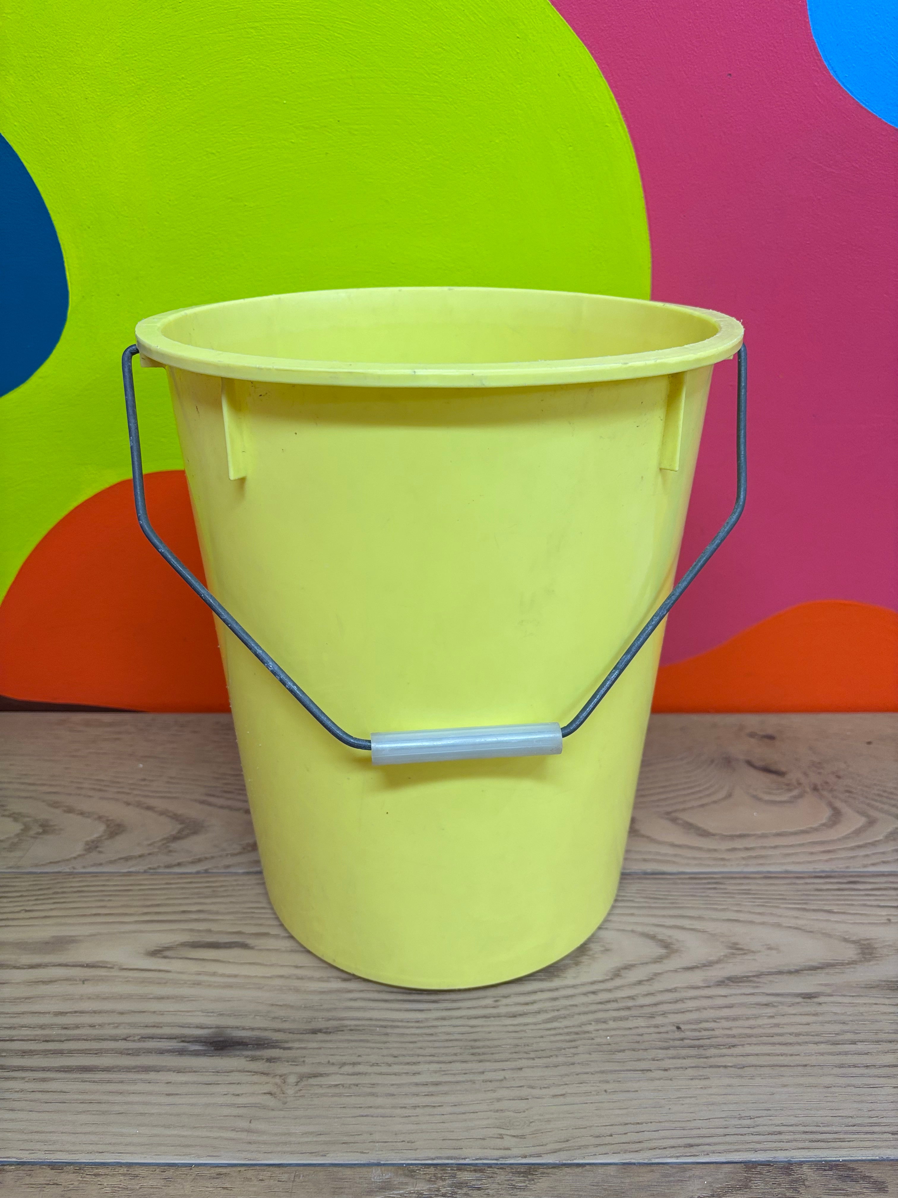 Yellow Jack in The Box Garbage Can