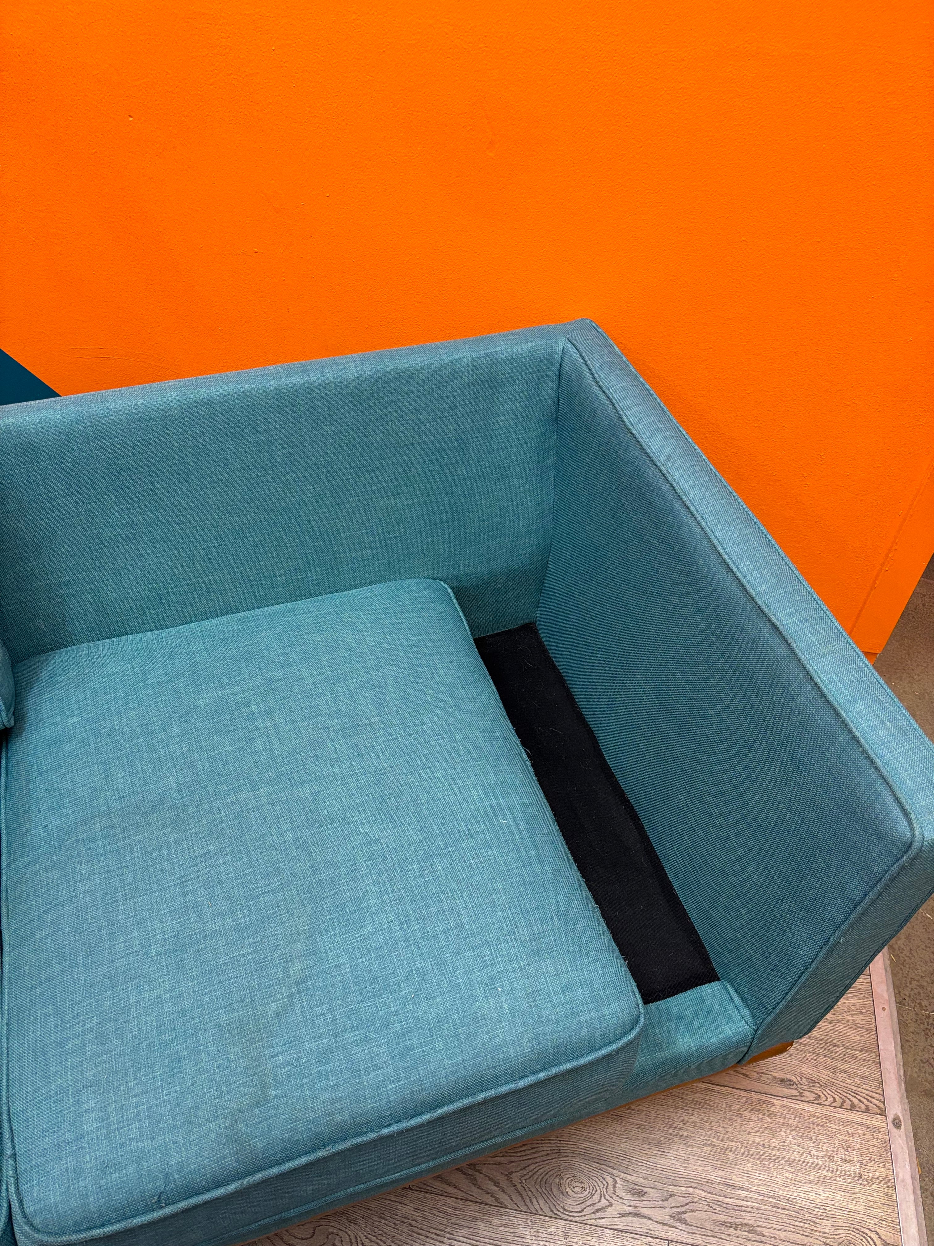 Teal Sofa