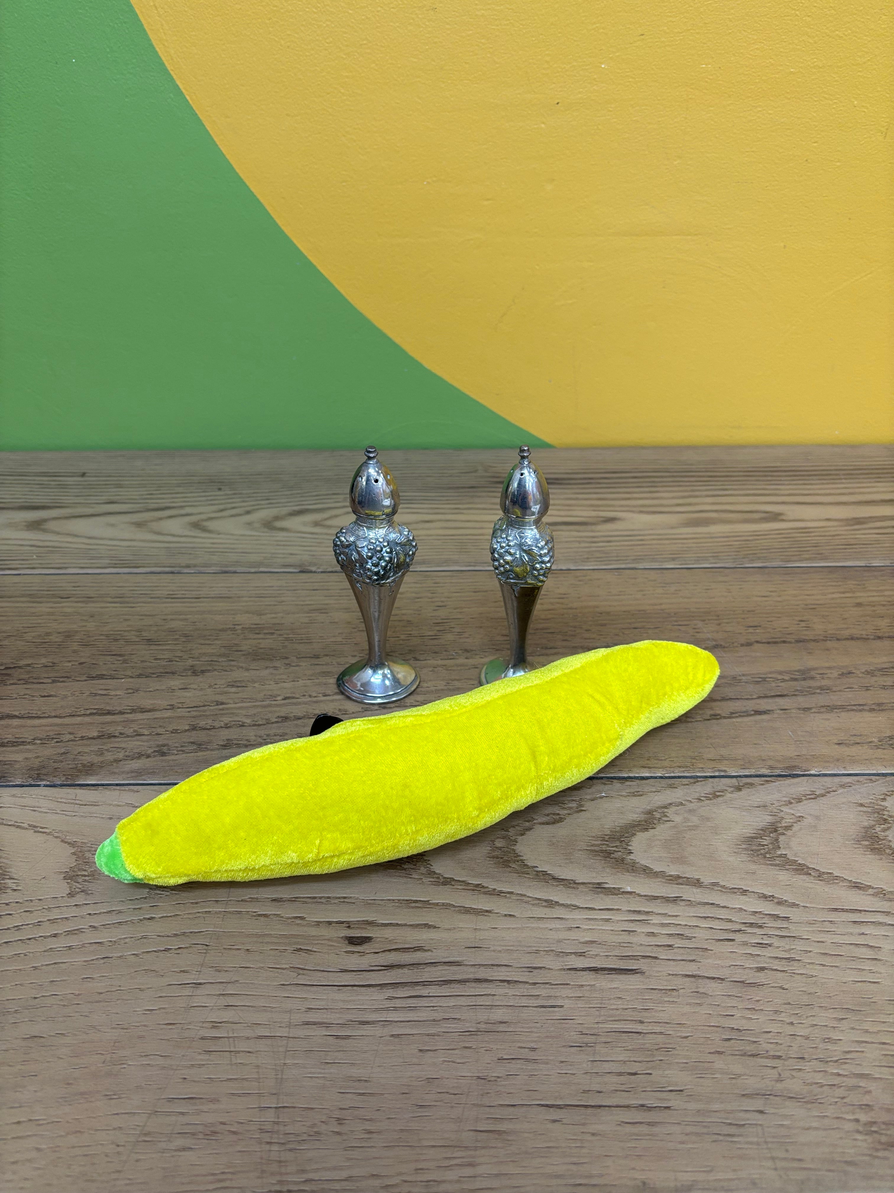 Silver Plated Salt & Pepper Shakers
