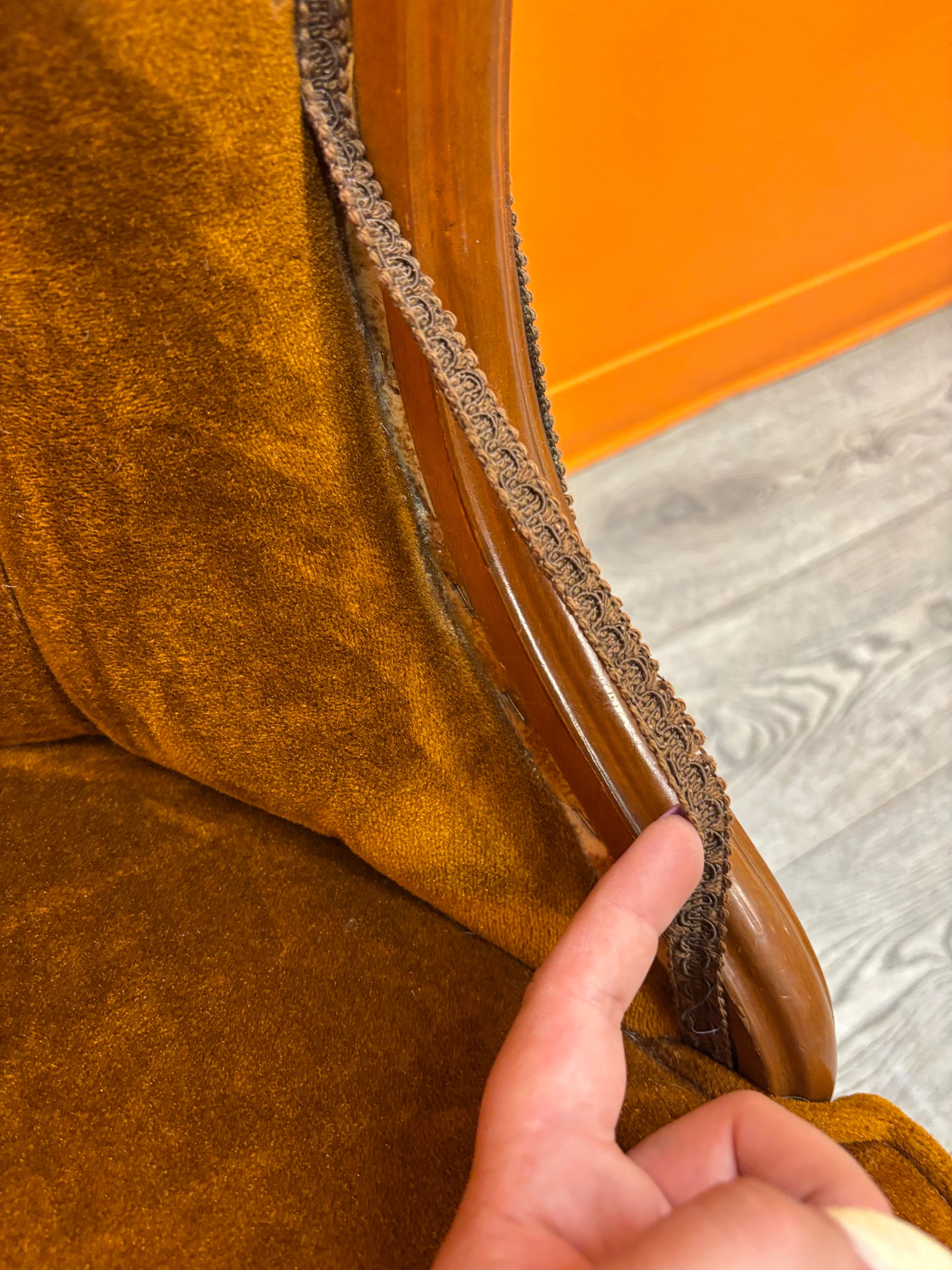 Brown Accent Armchair