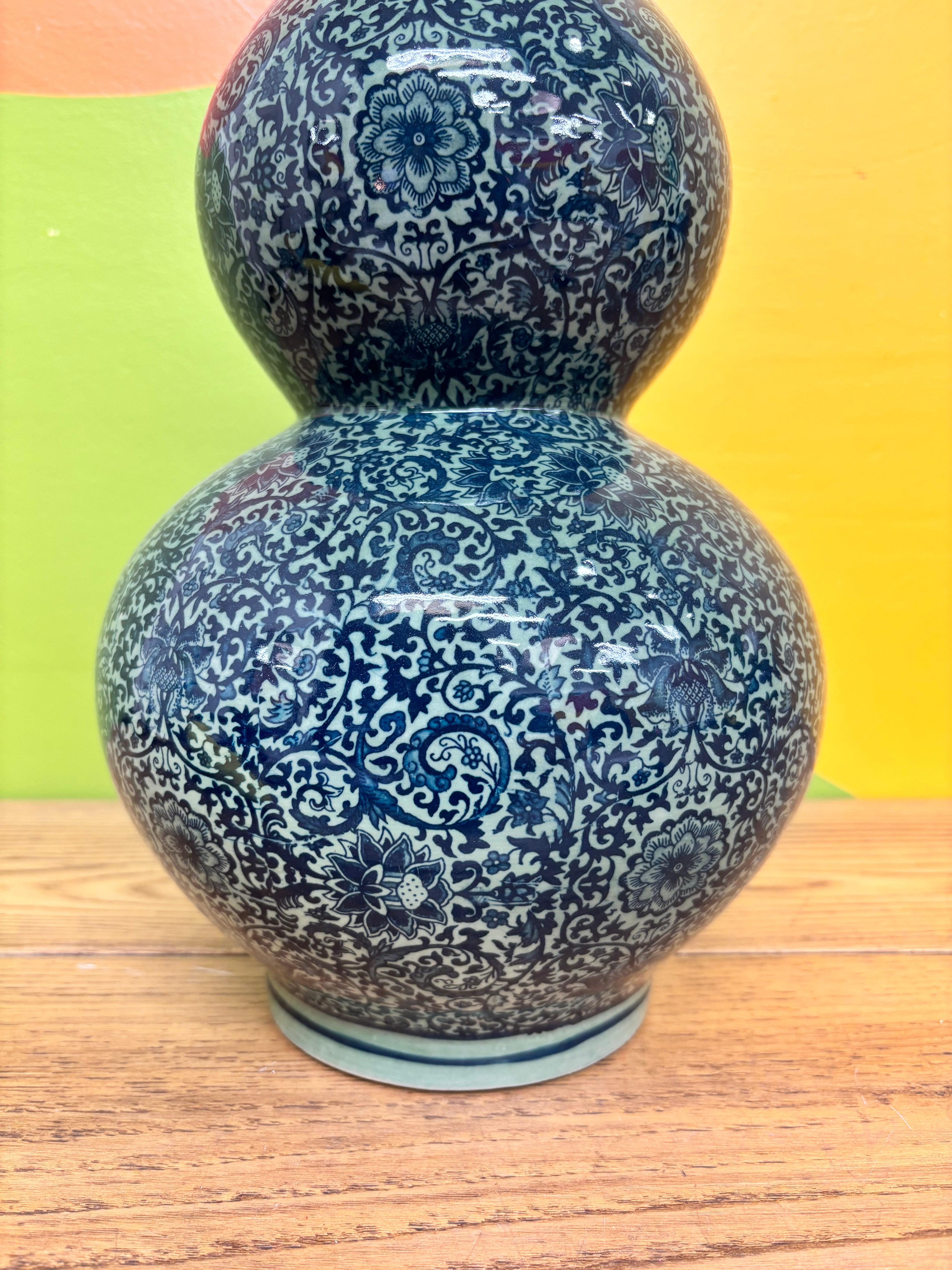Large Floral Vase