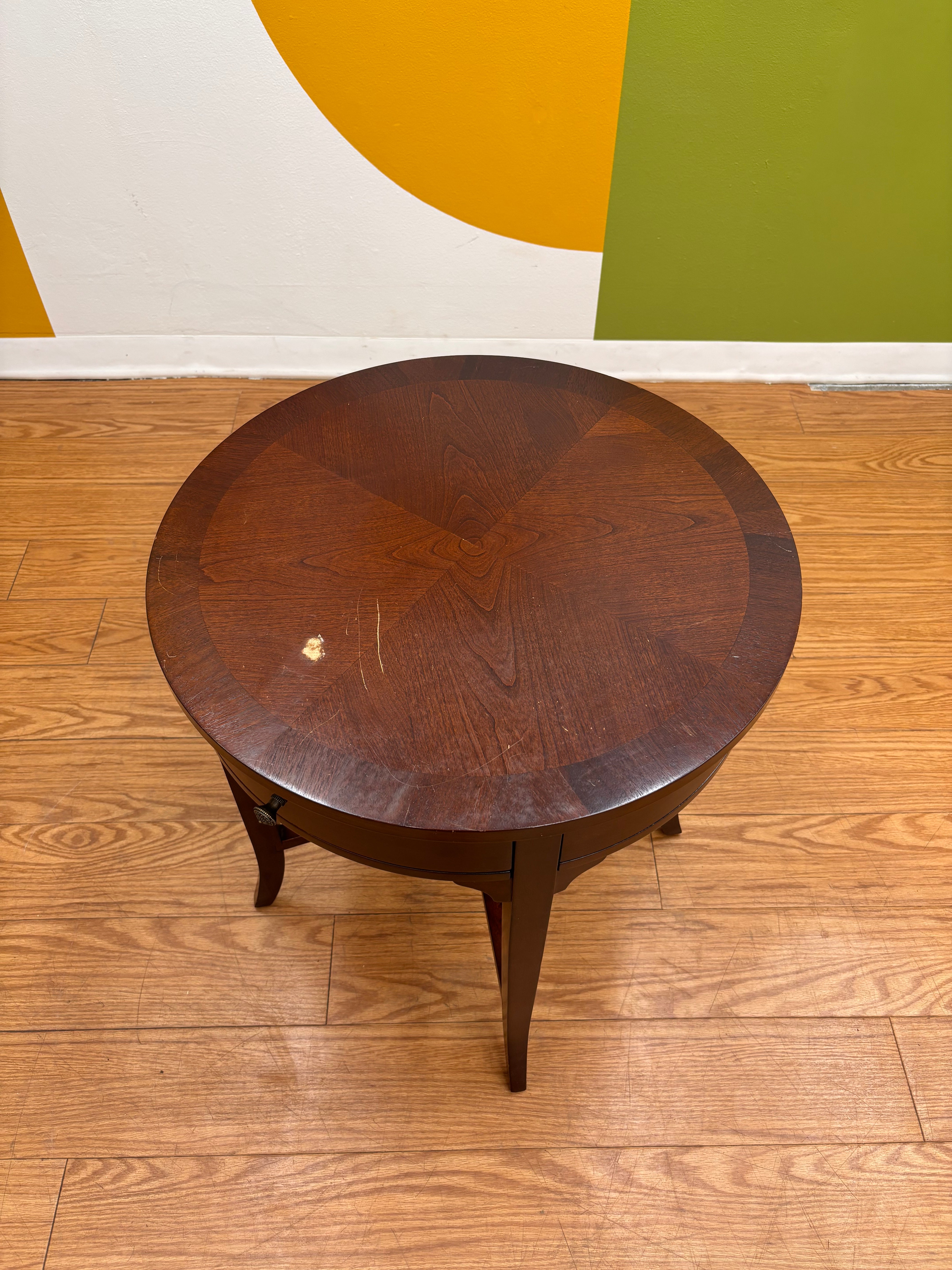 Wood Side Table