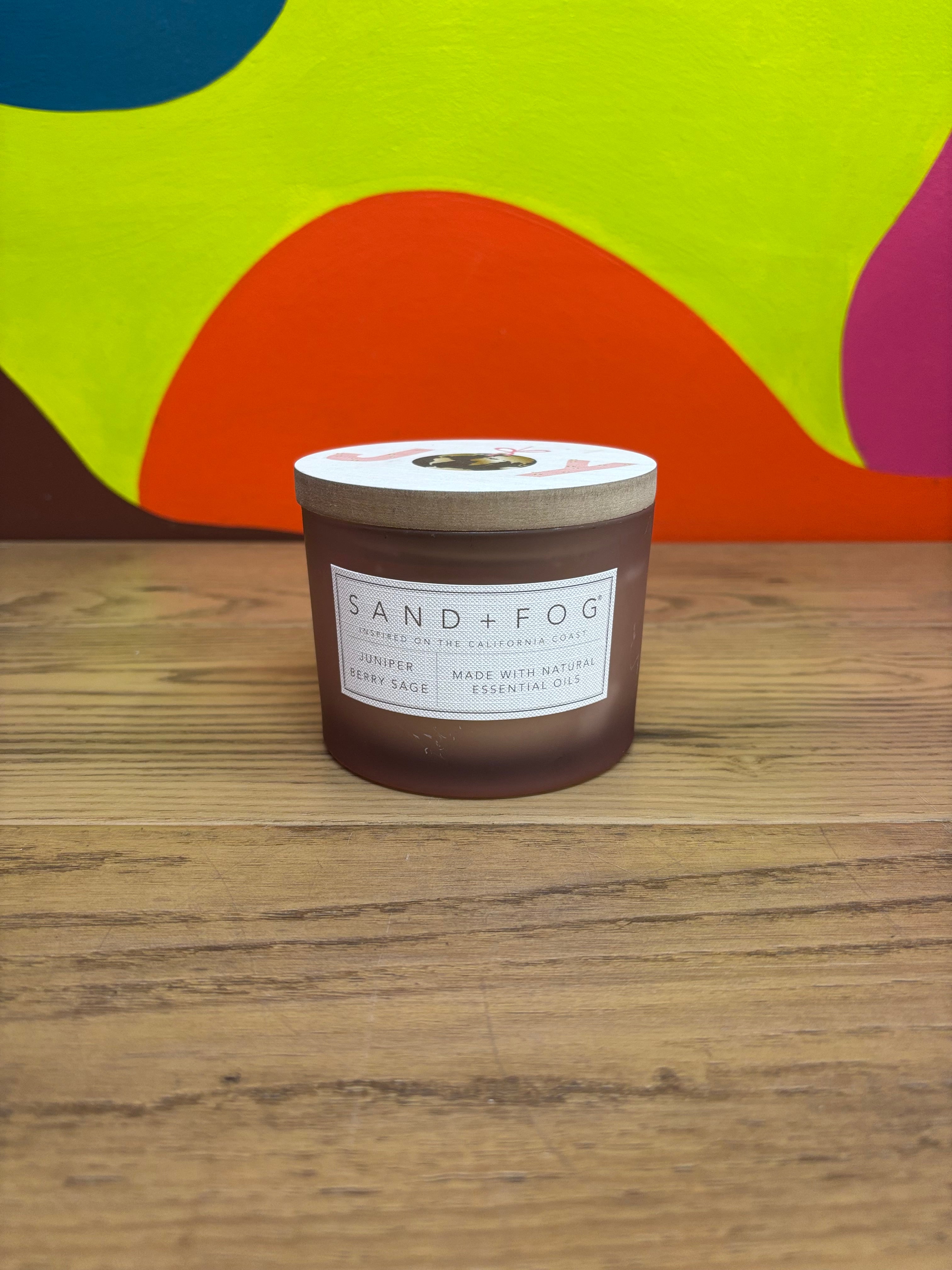 Sand + Fog Candle - Juniper Berry Sage