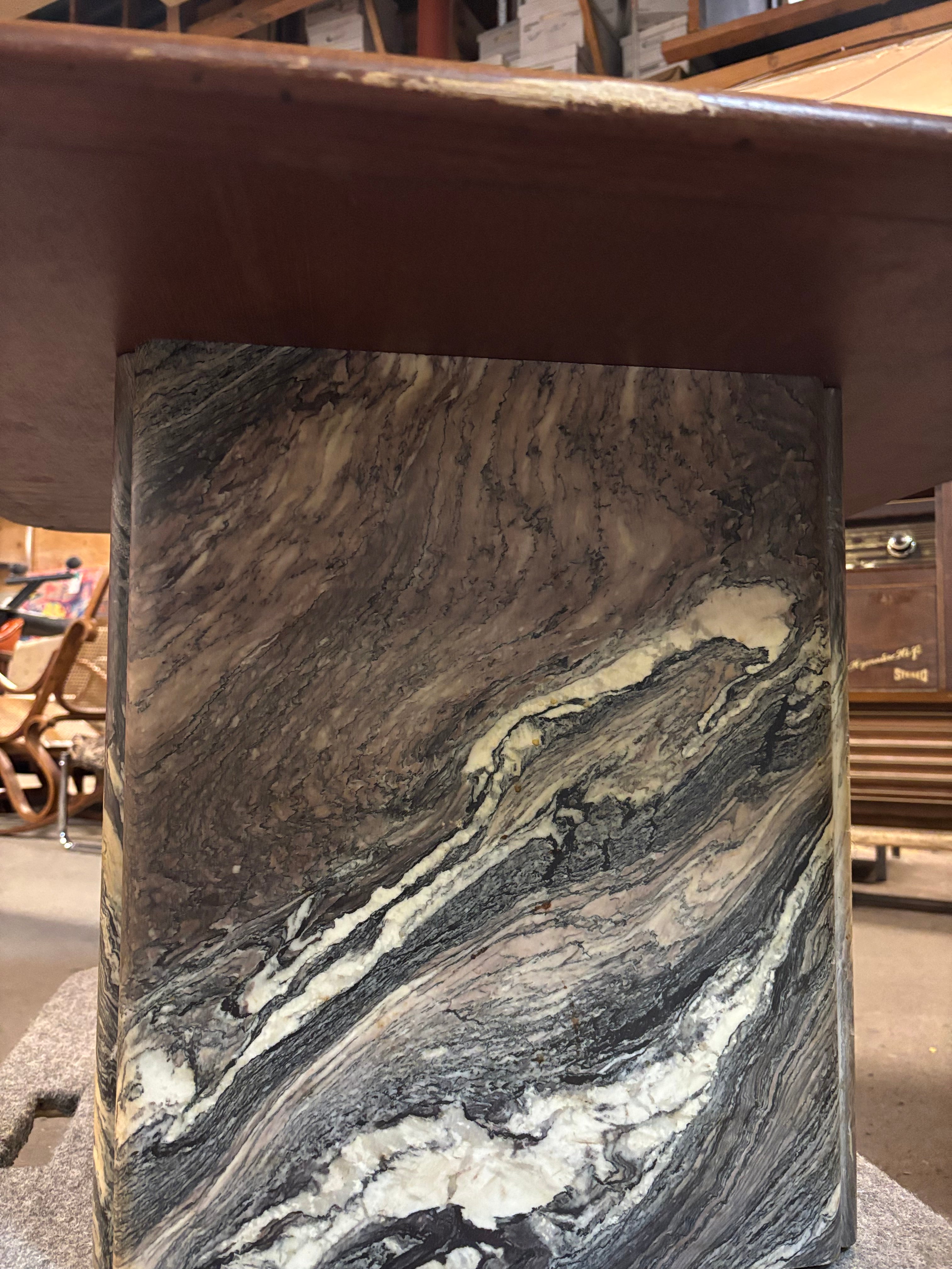 Square Marble Top Coffee Table
