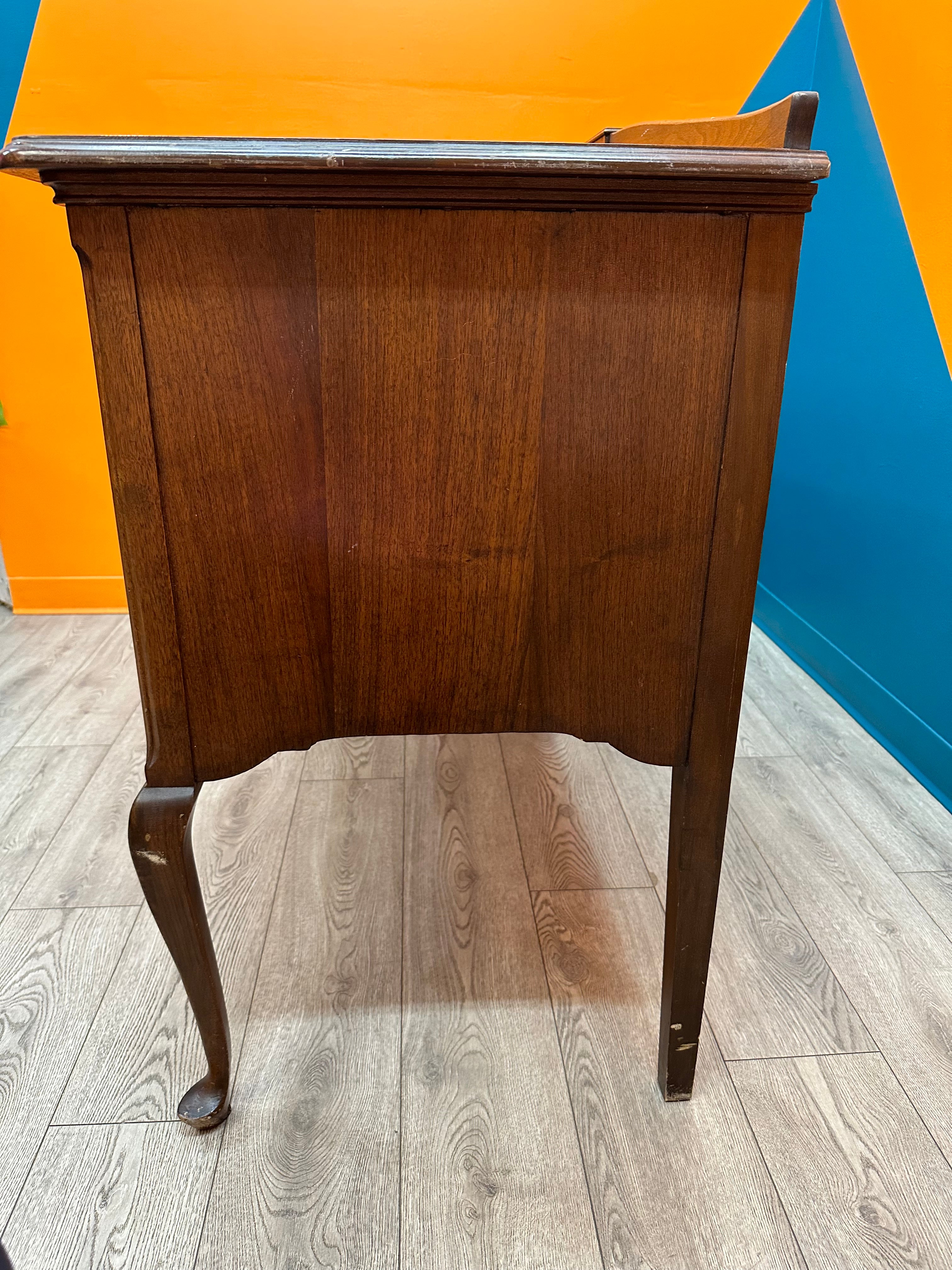 Dark Brown Wooden Dresser