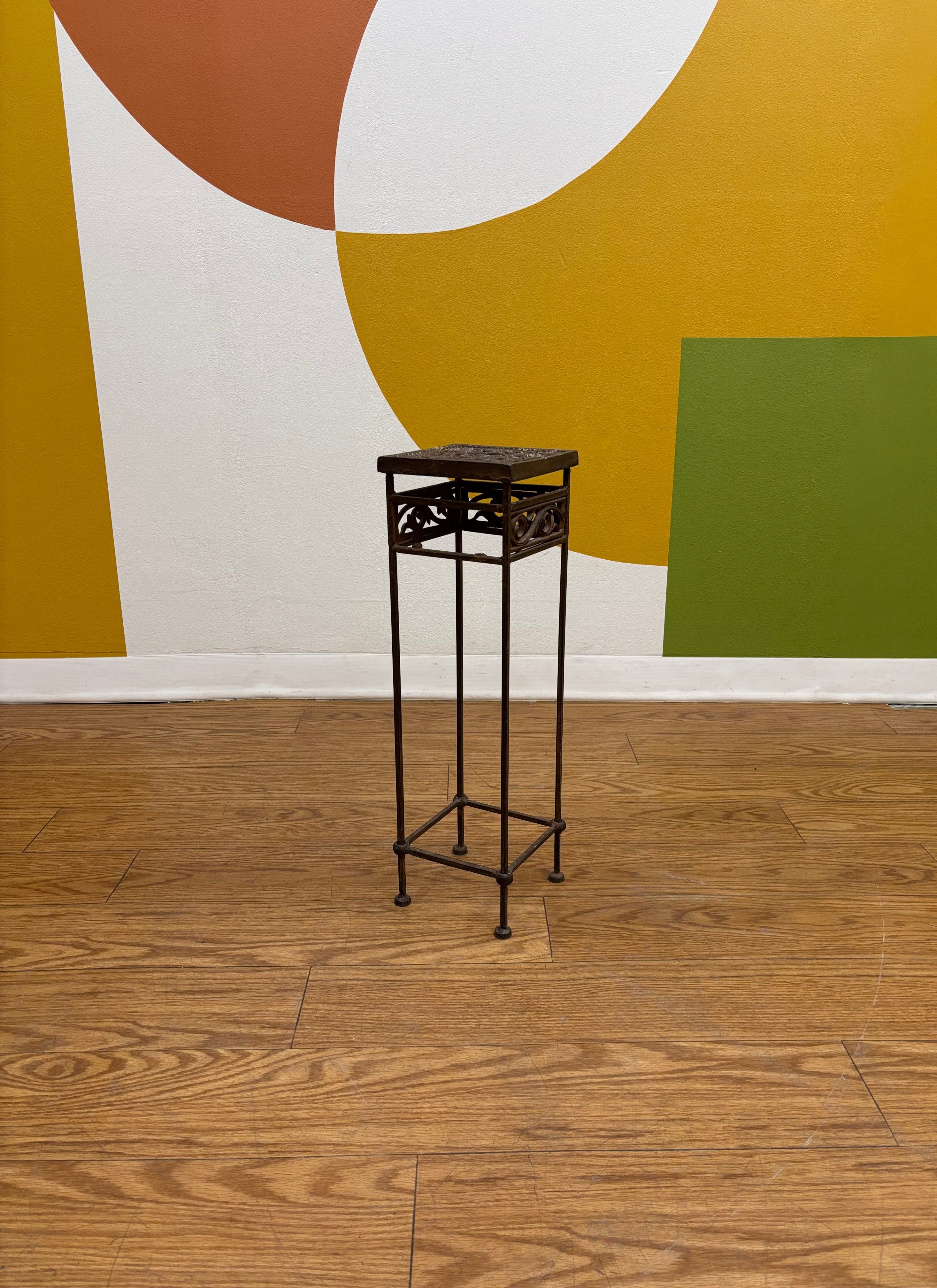 Gold Metal Plant Stand
