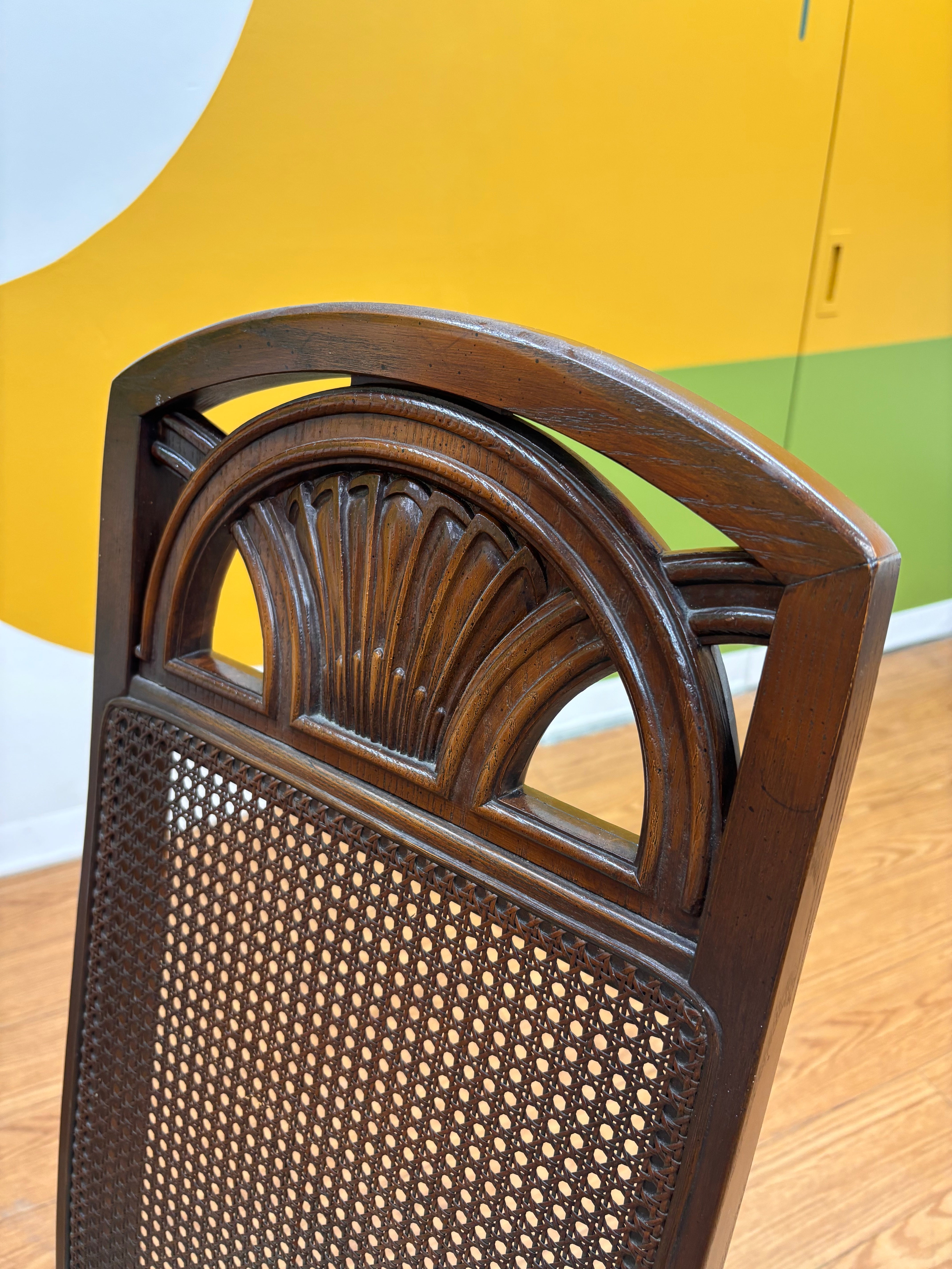 Woven Cane Dining Chair (7 available)