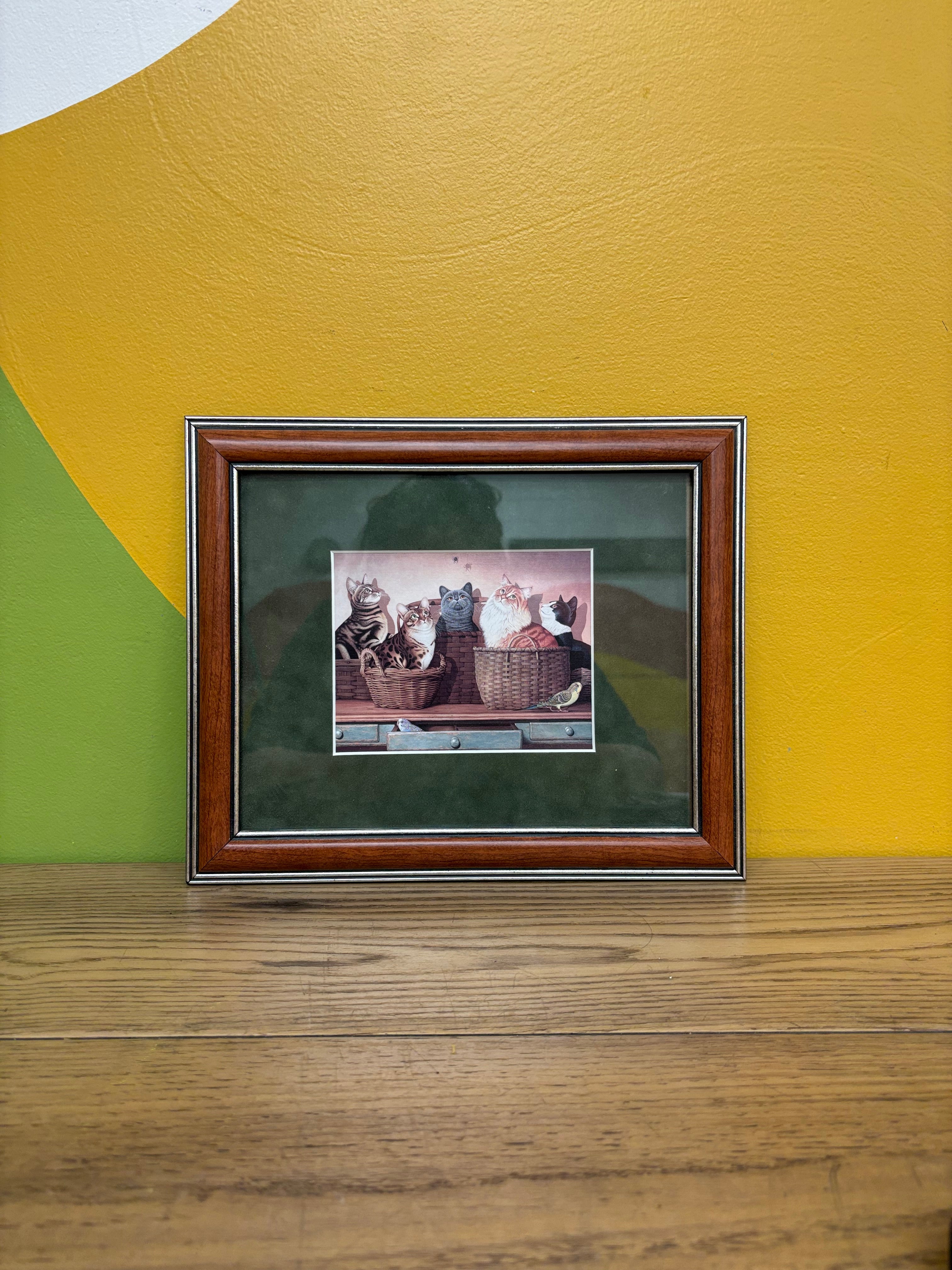 Basket Cases Framed Print