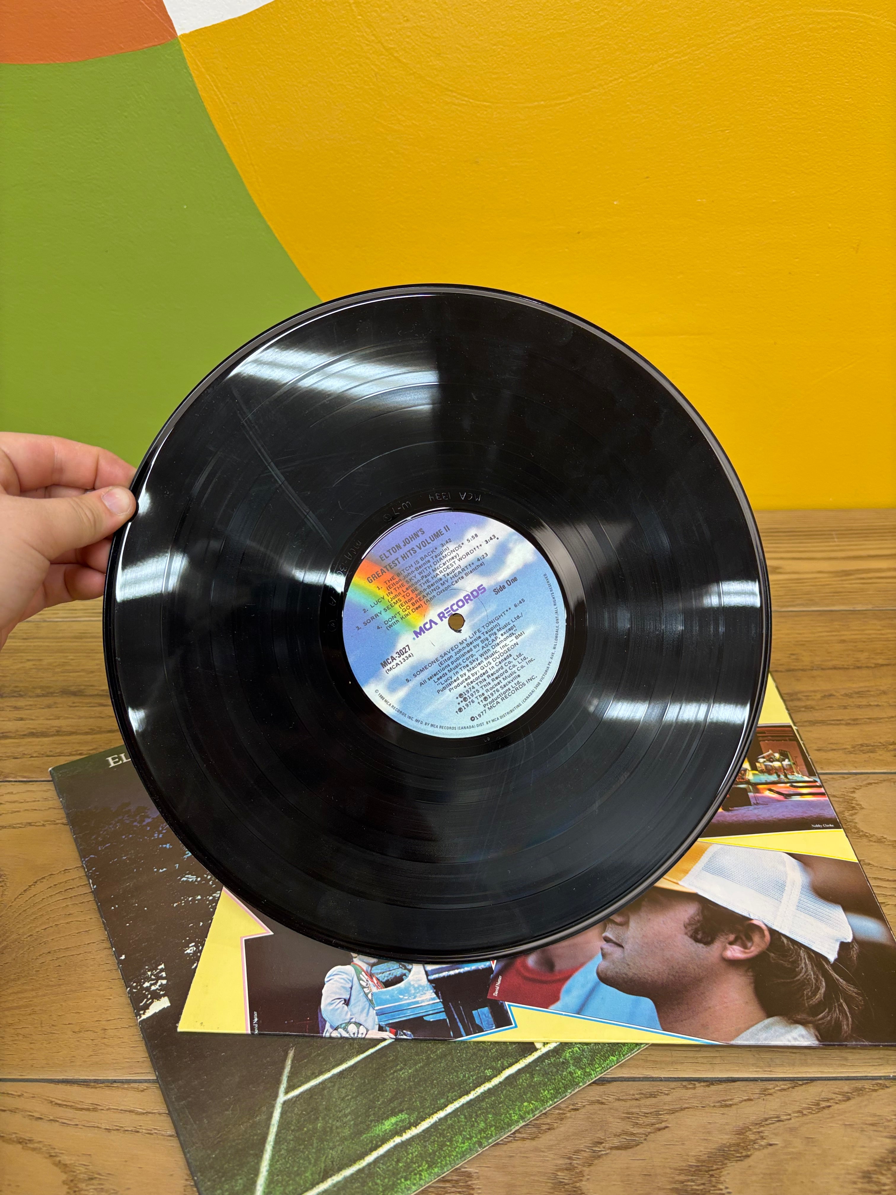 Elton John Greatest Hits Volume II Vinyl