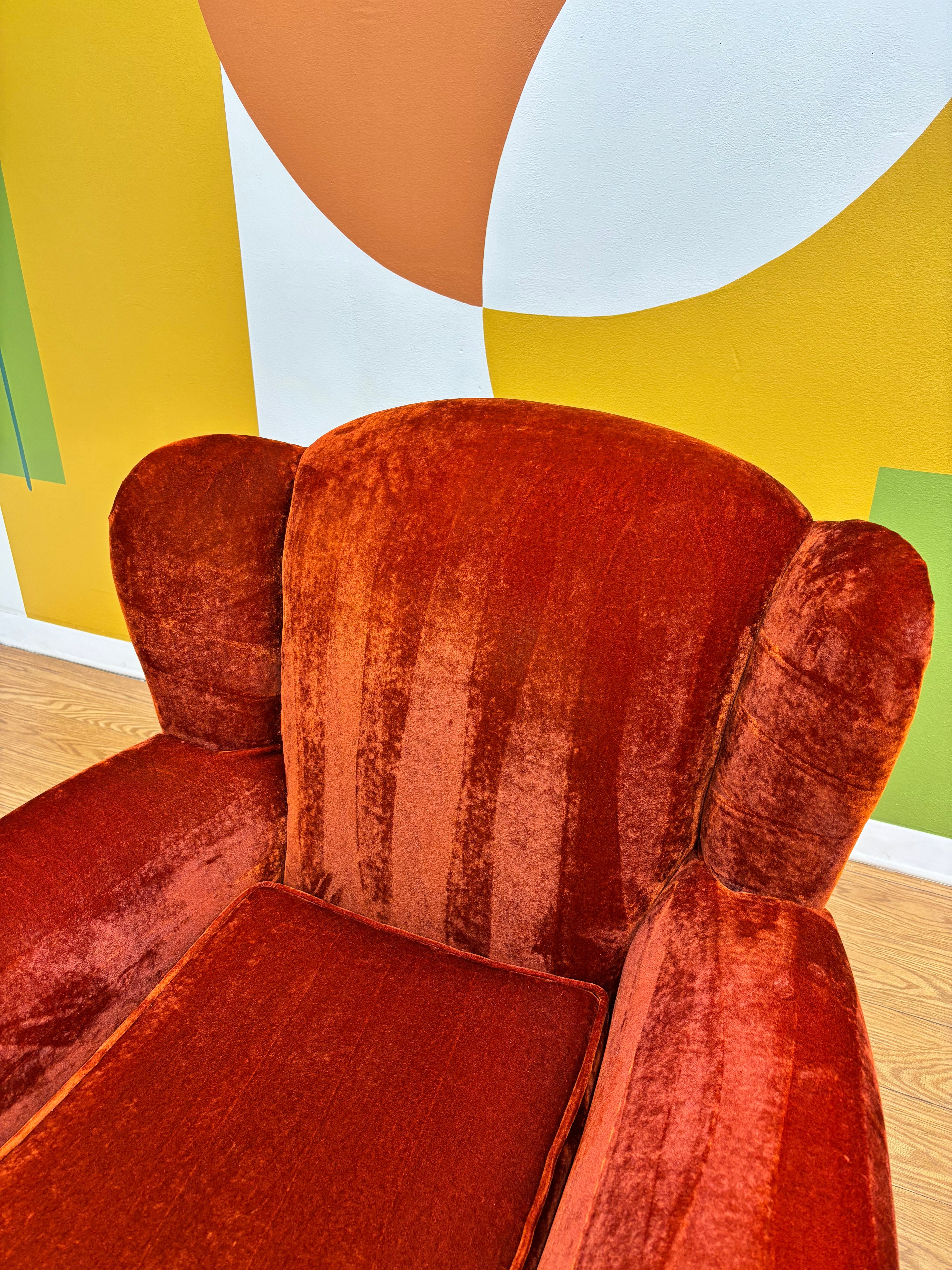 Orange Armchair