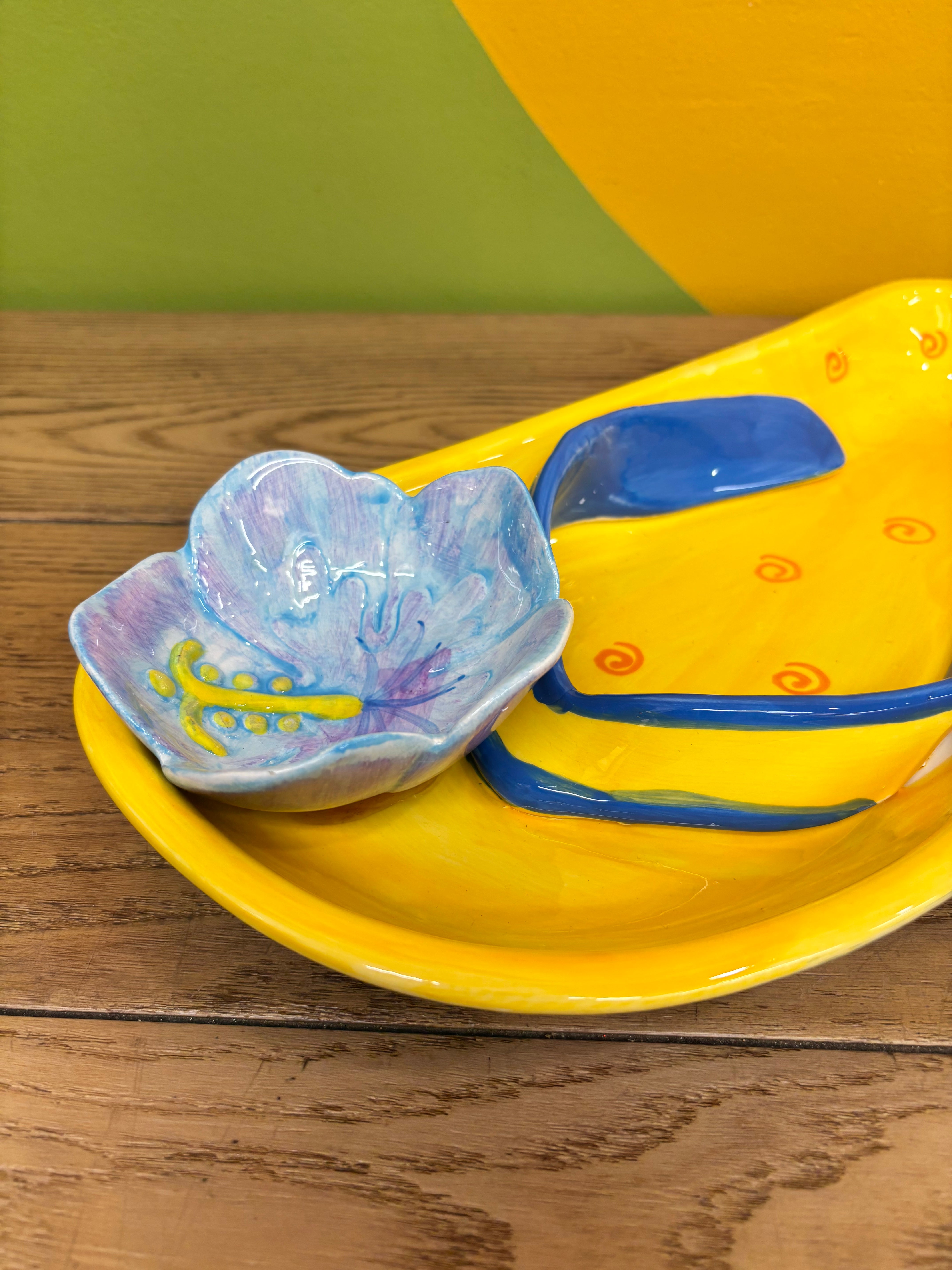 Flip Flop Chip and Dip Bowl