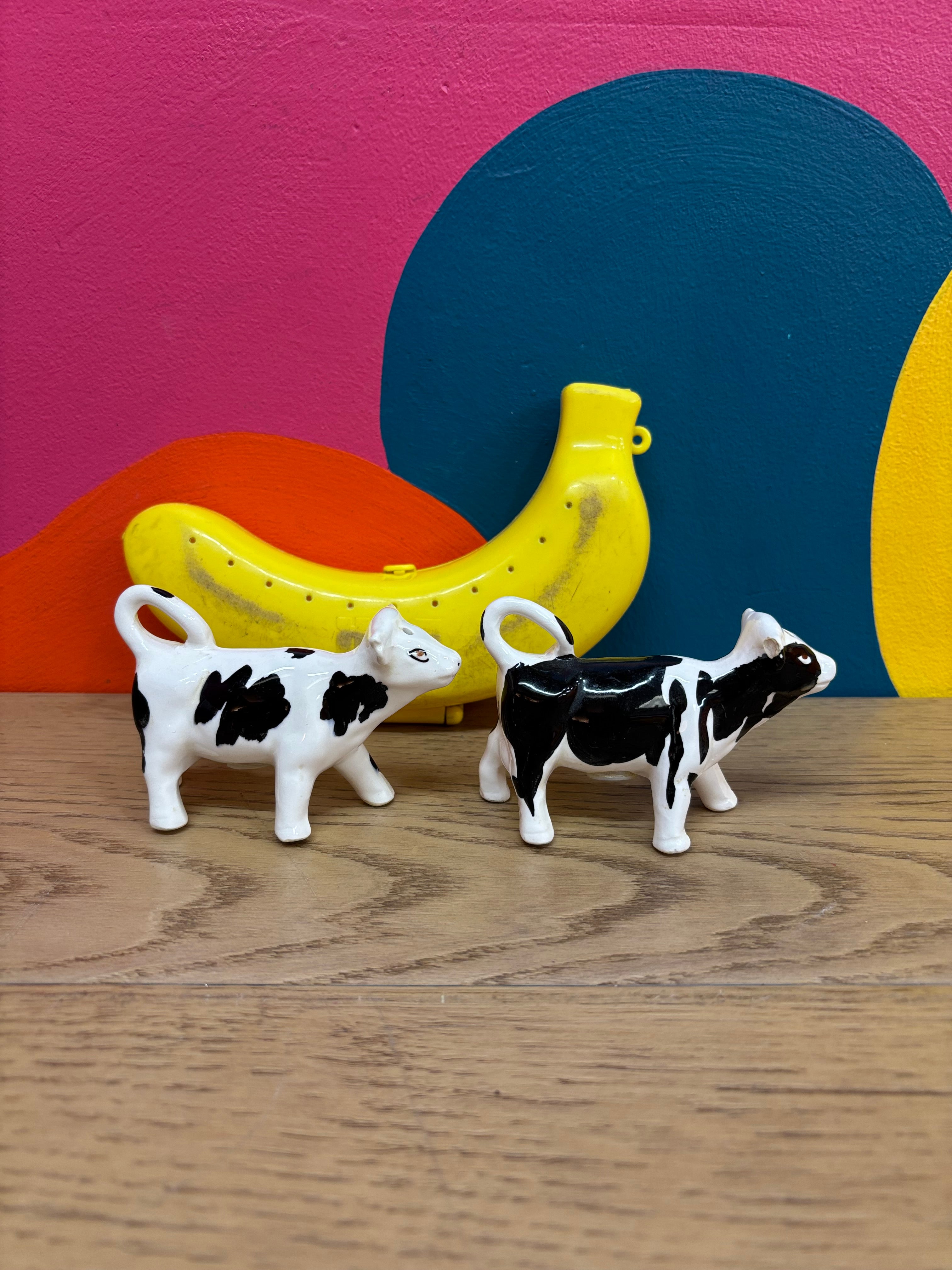 Cow Salt & Pepper Shakers