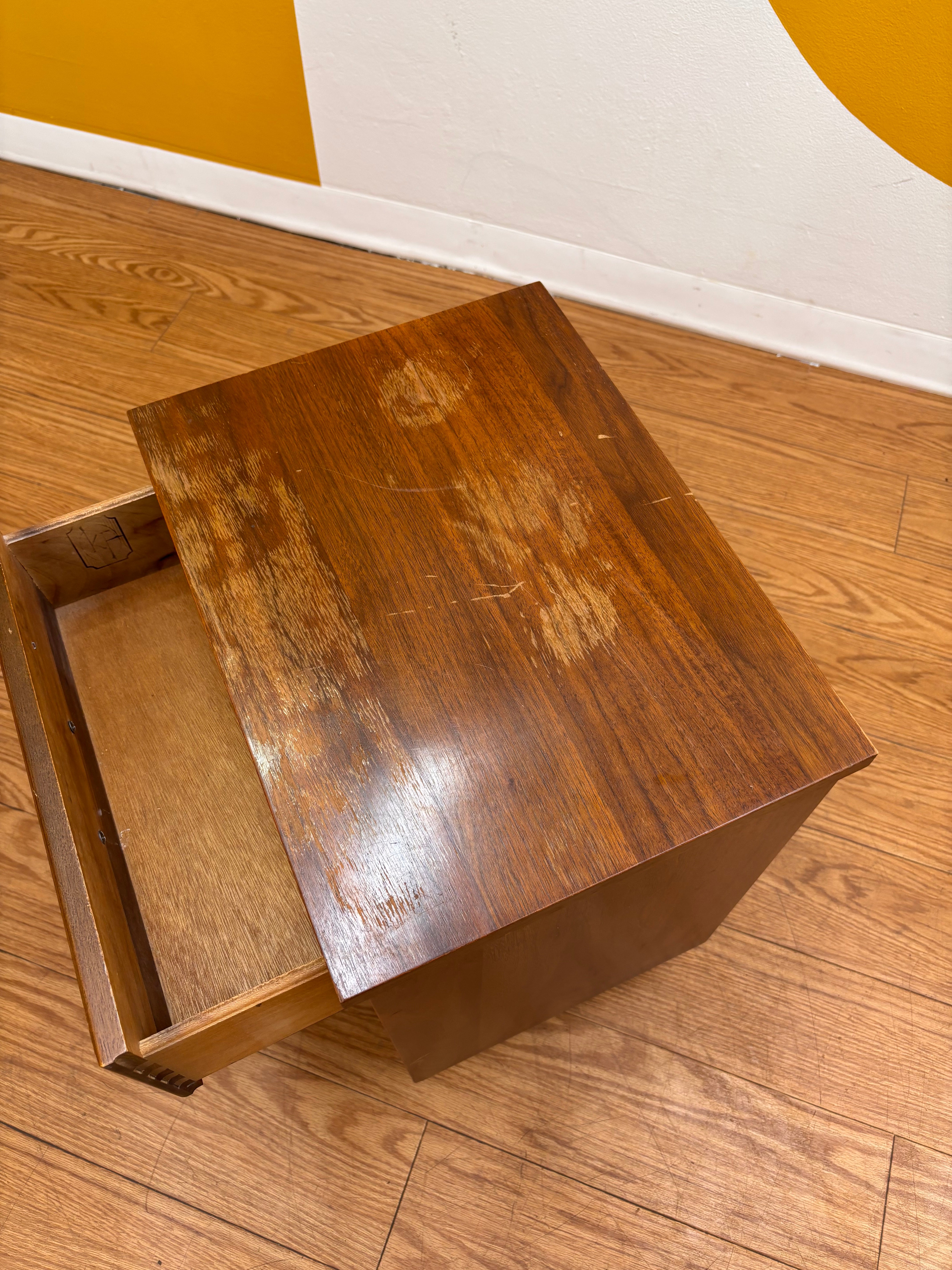 Wood Nightstand