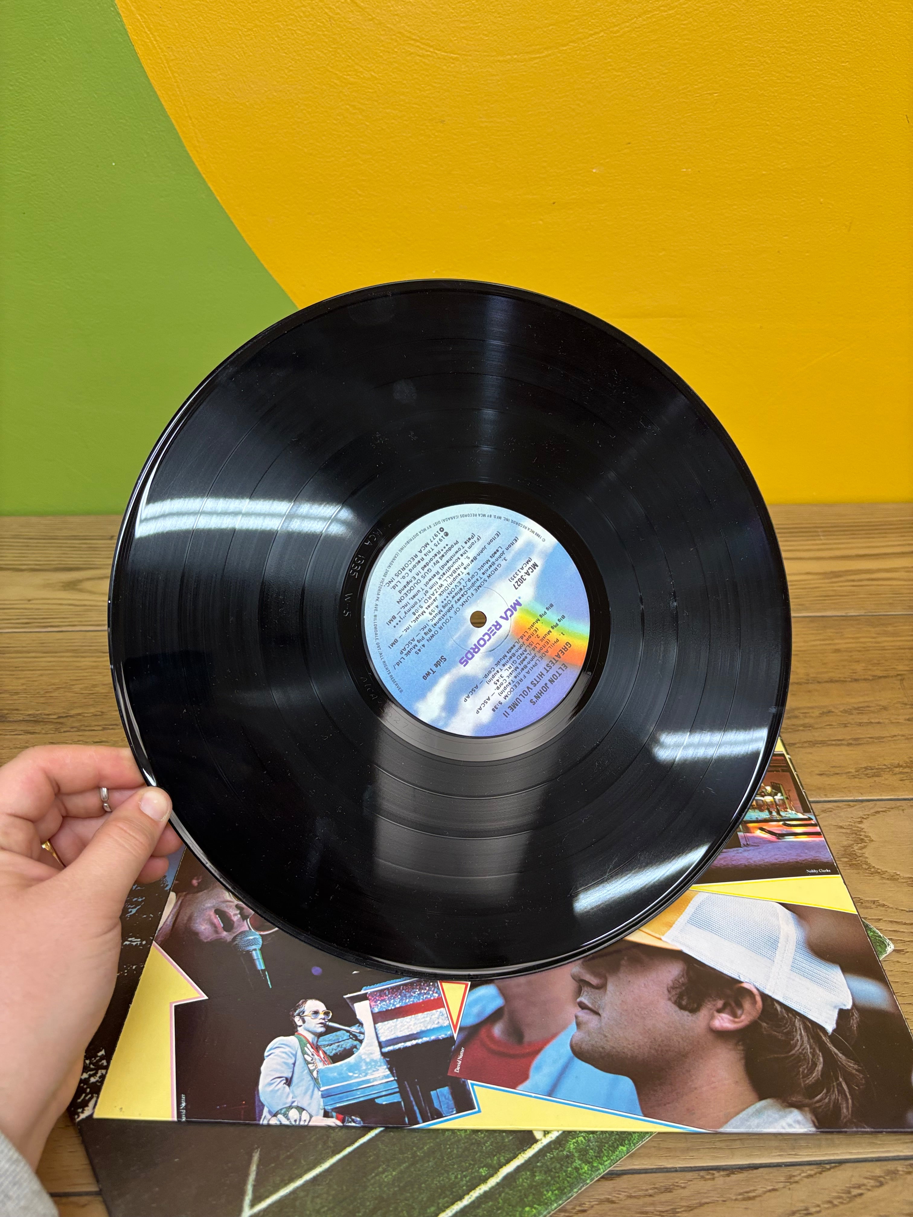 Elton John Greatest Hits Volume II Vinyl