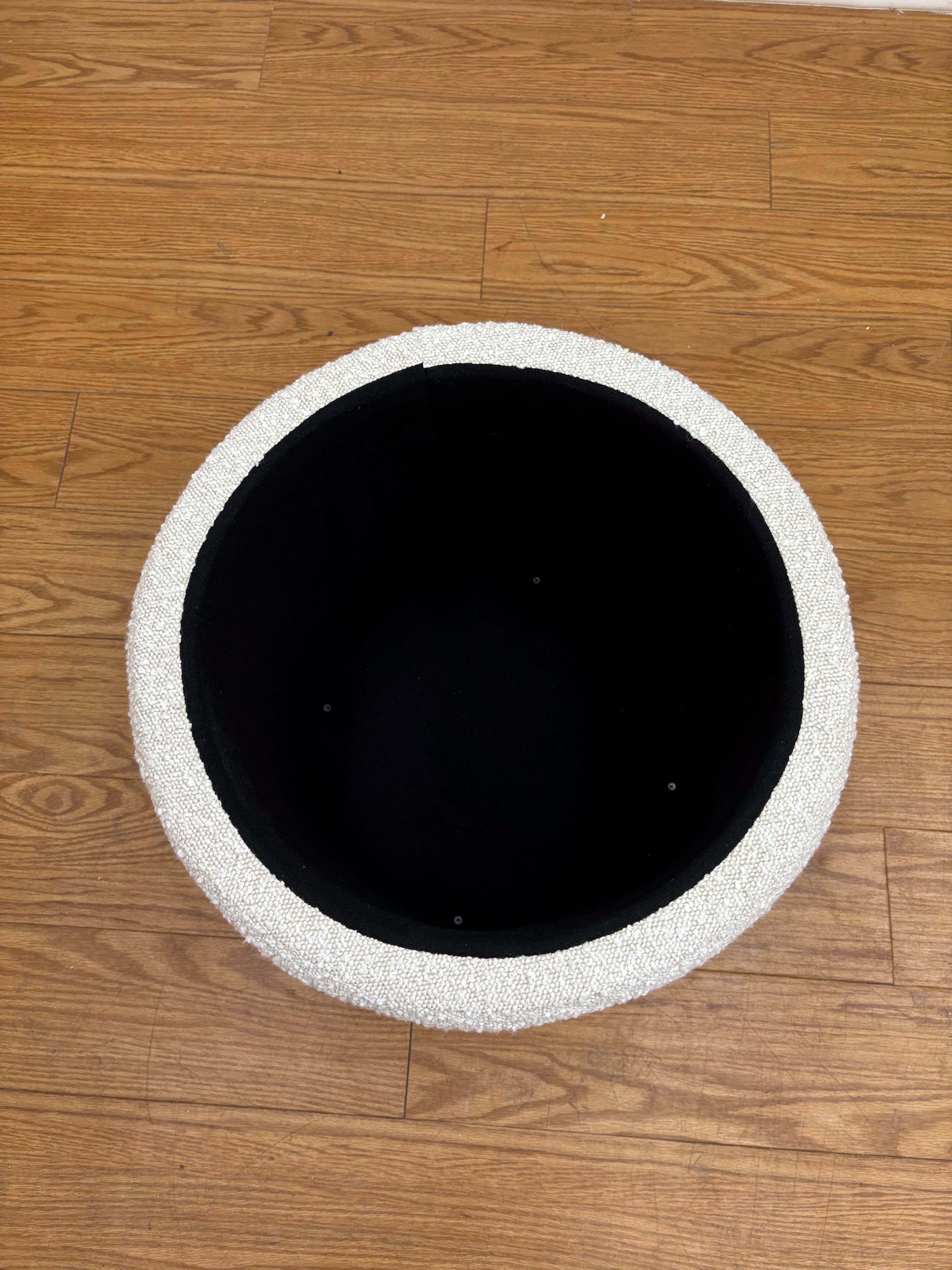 Cream Storage Stool