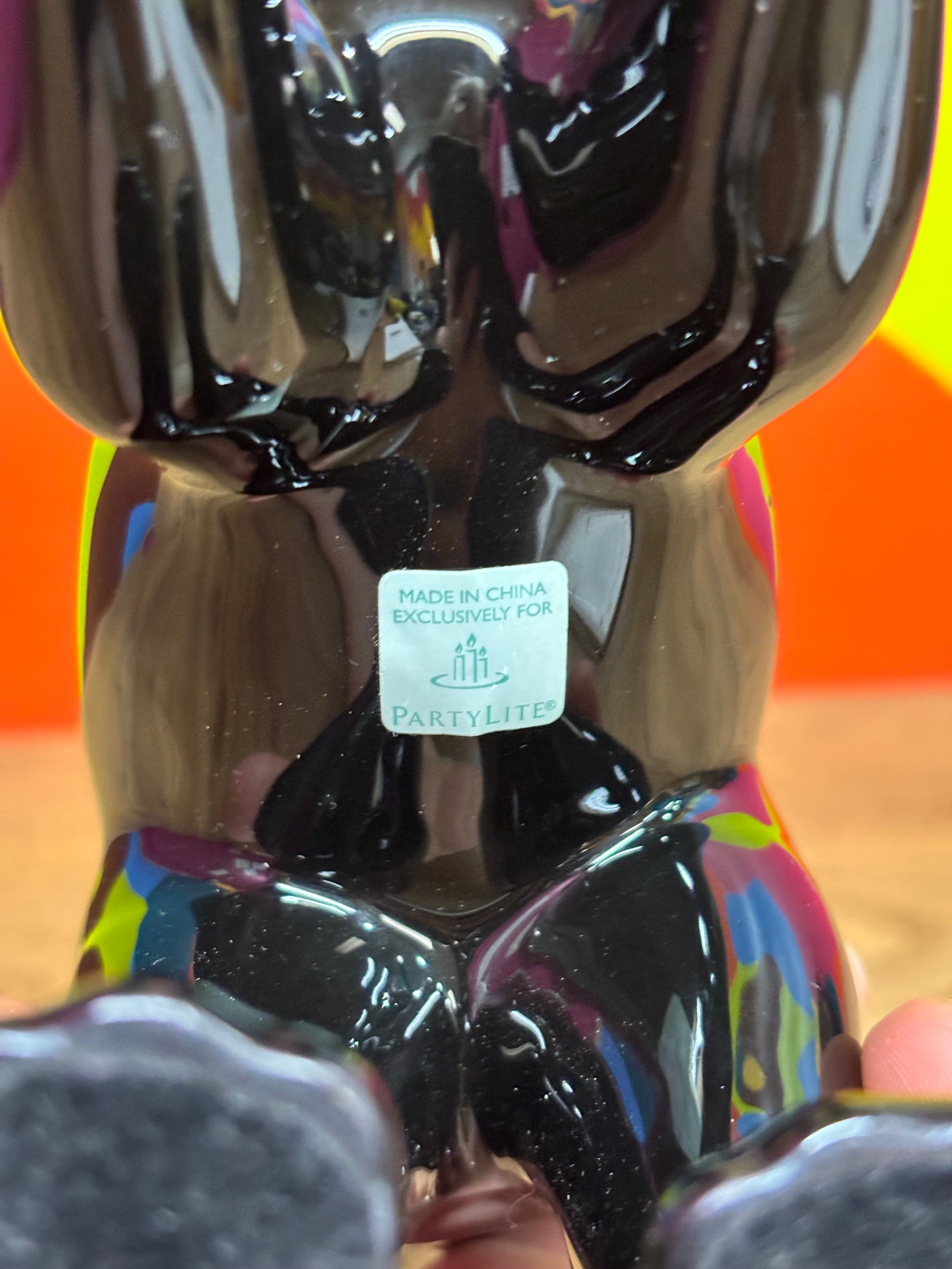 Black Cat Candle Holder