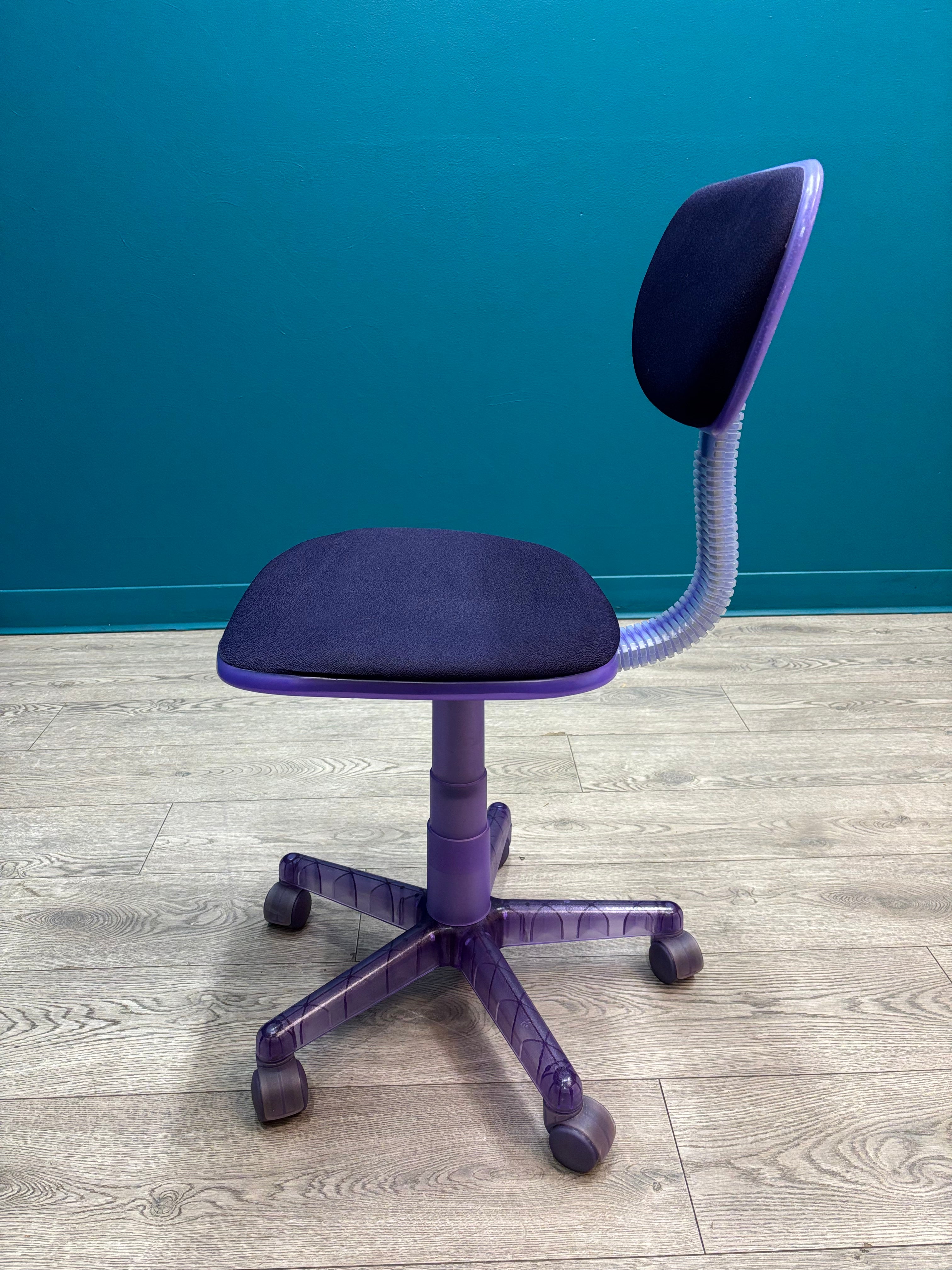 Purple Swivel Office Chair