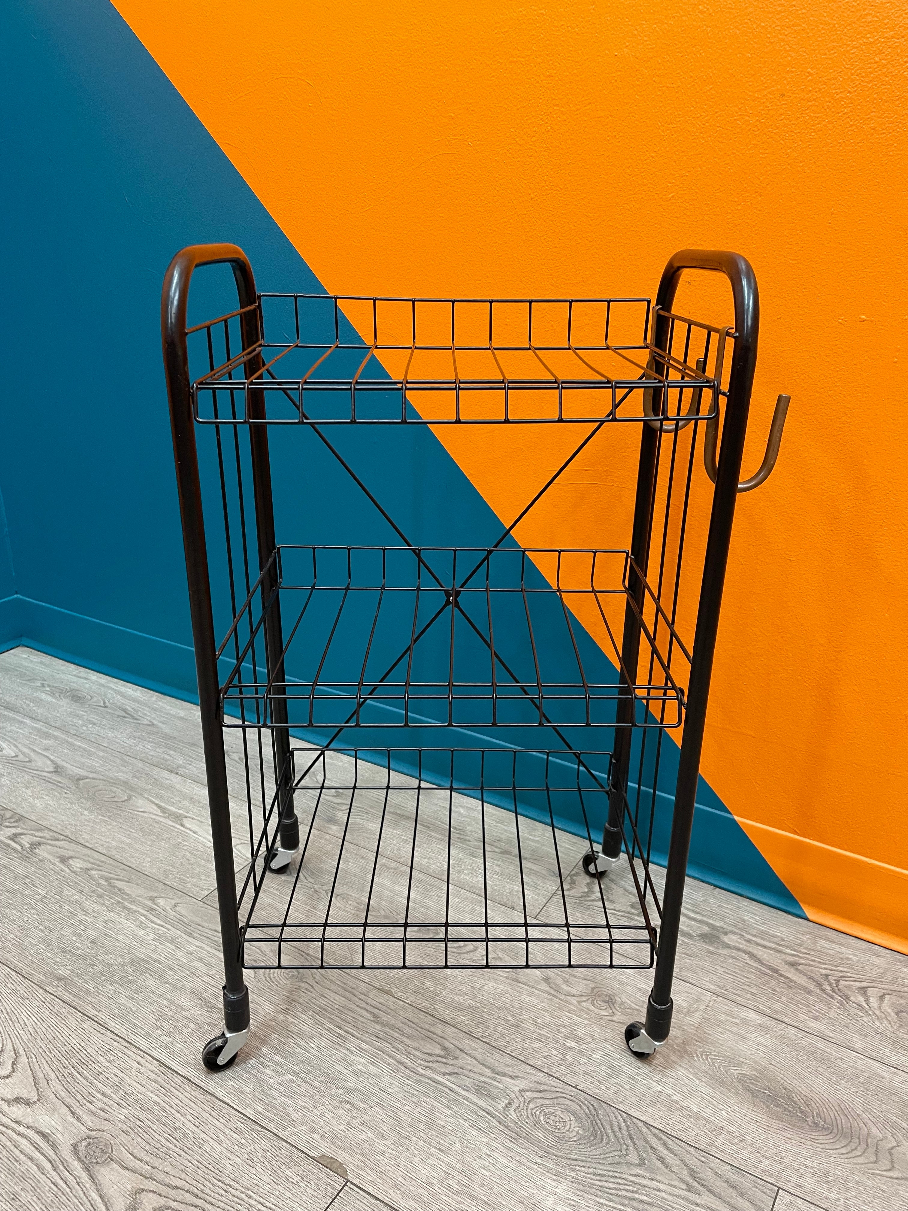 Black Wire Cart