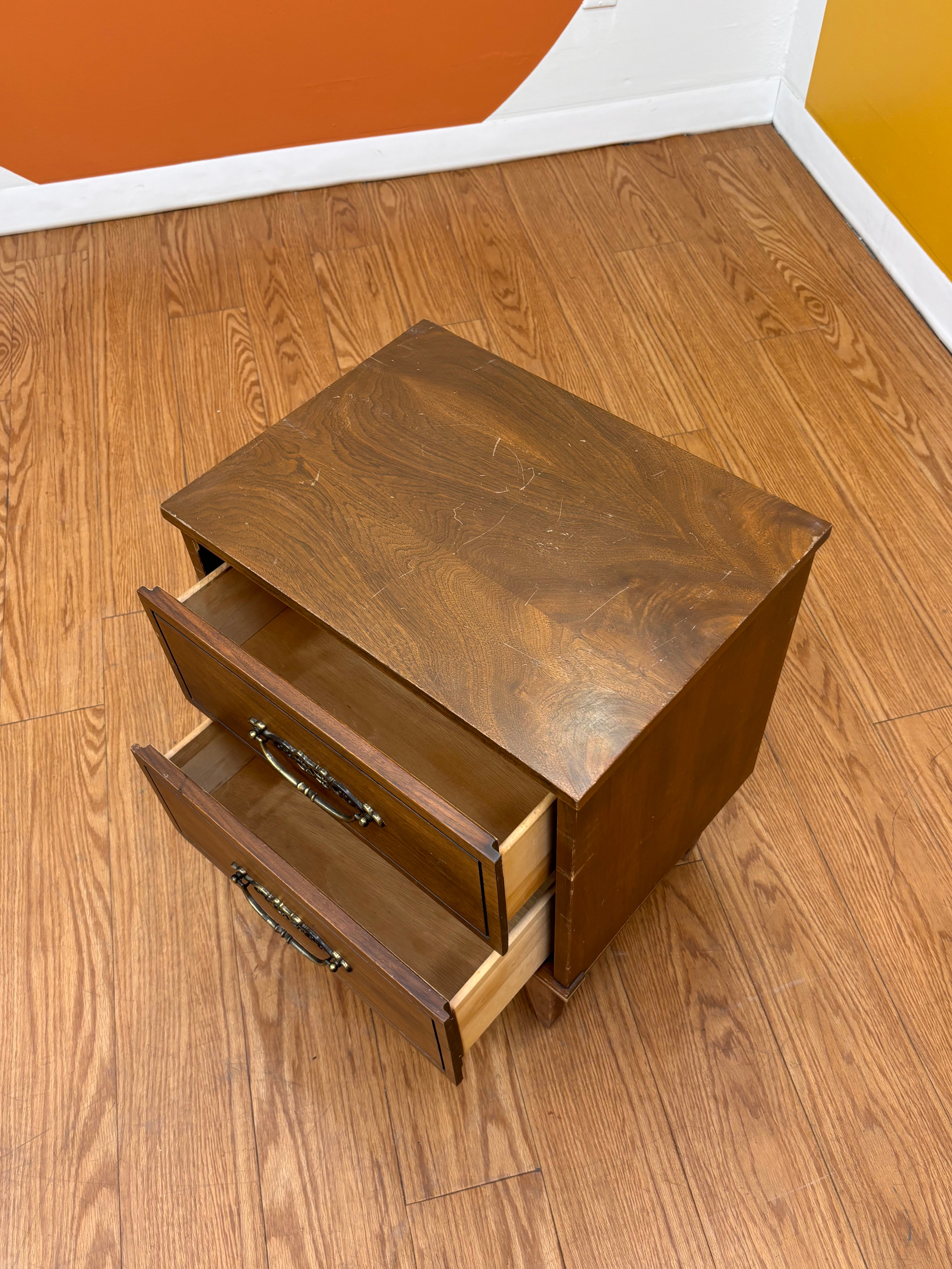 Wood Nightstand