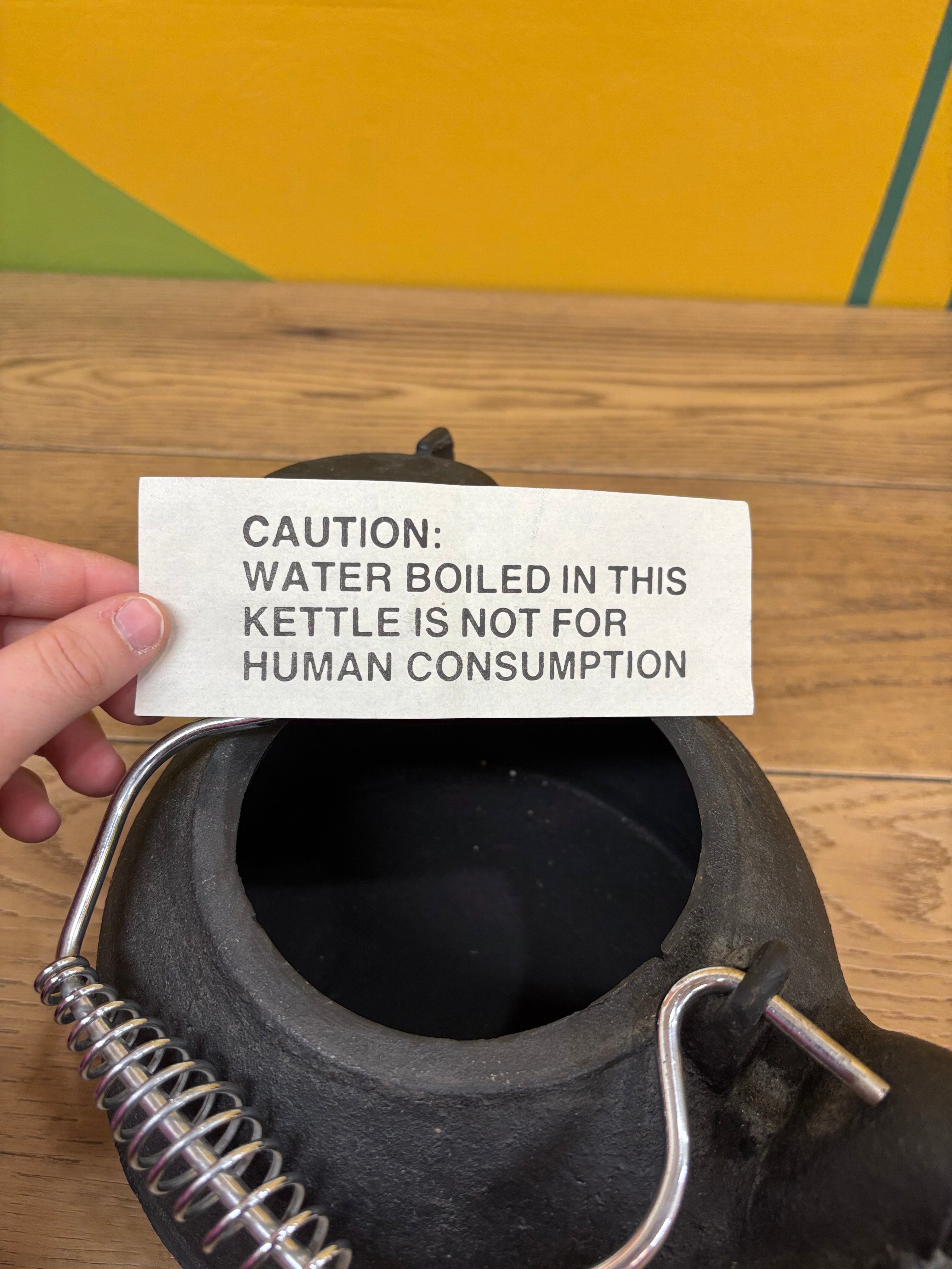 Cast Iron Kettle