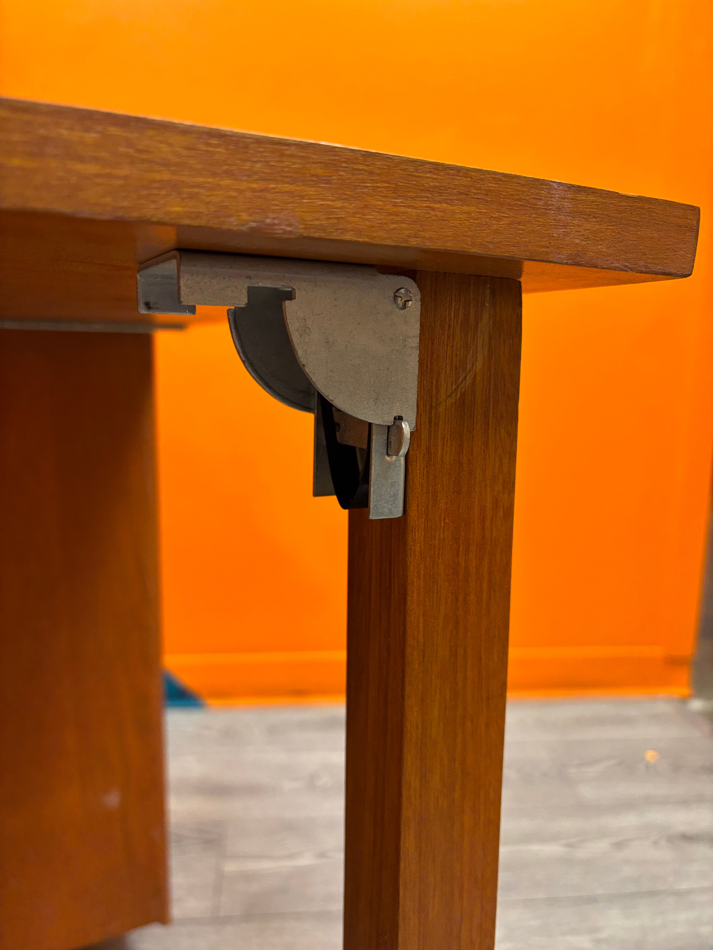Drop Leaf Wood Cabinet
