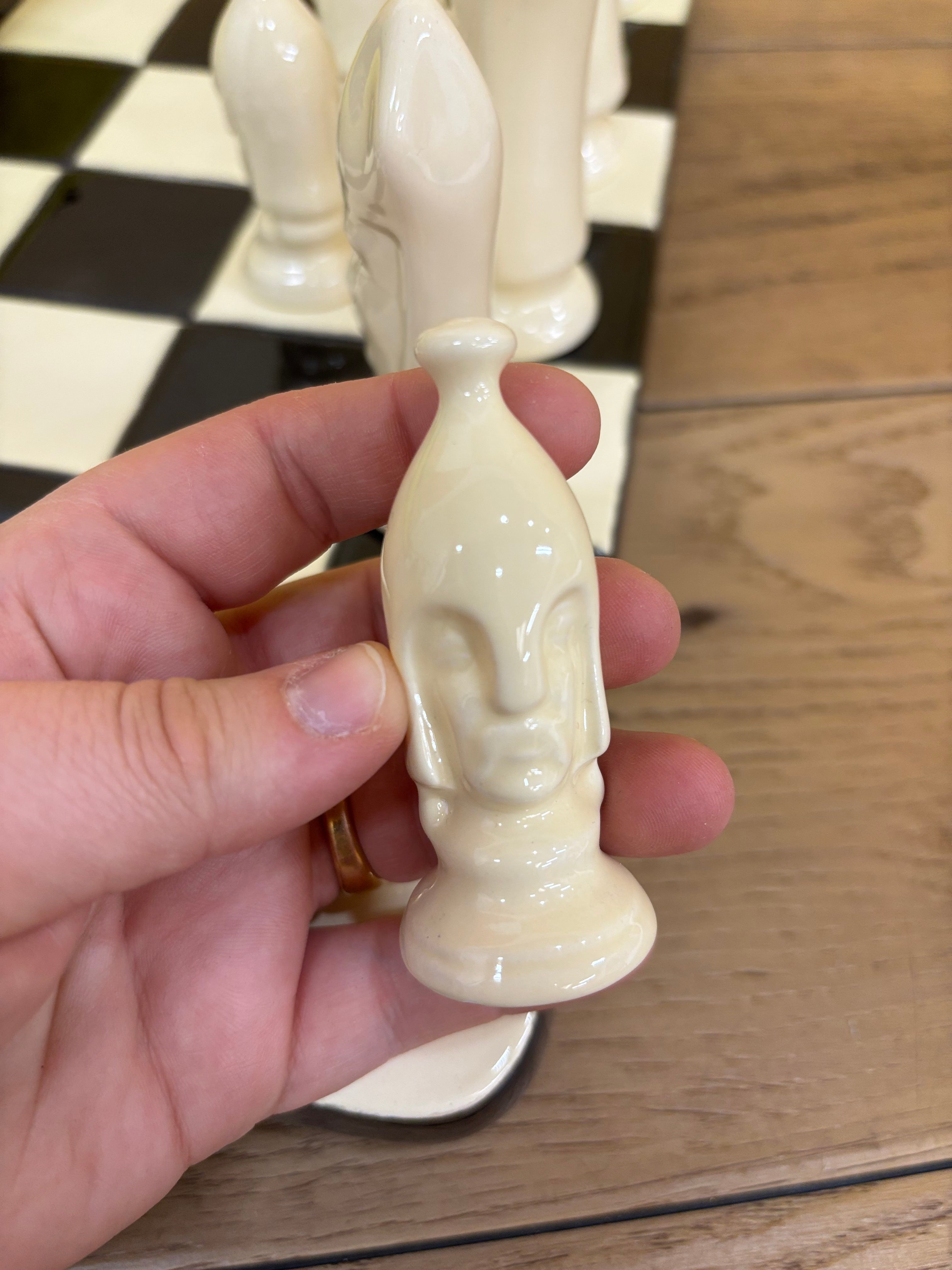 Large Ceramic Chess Board