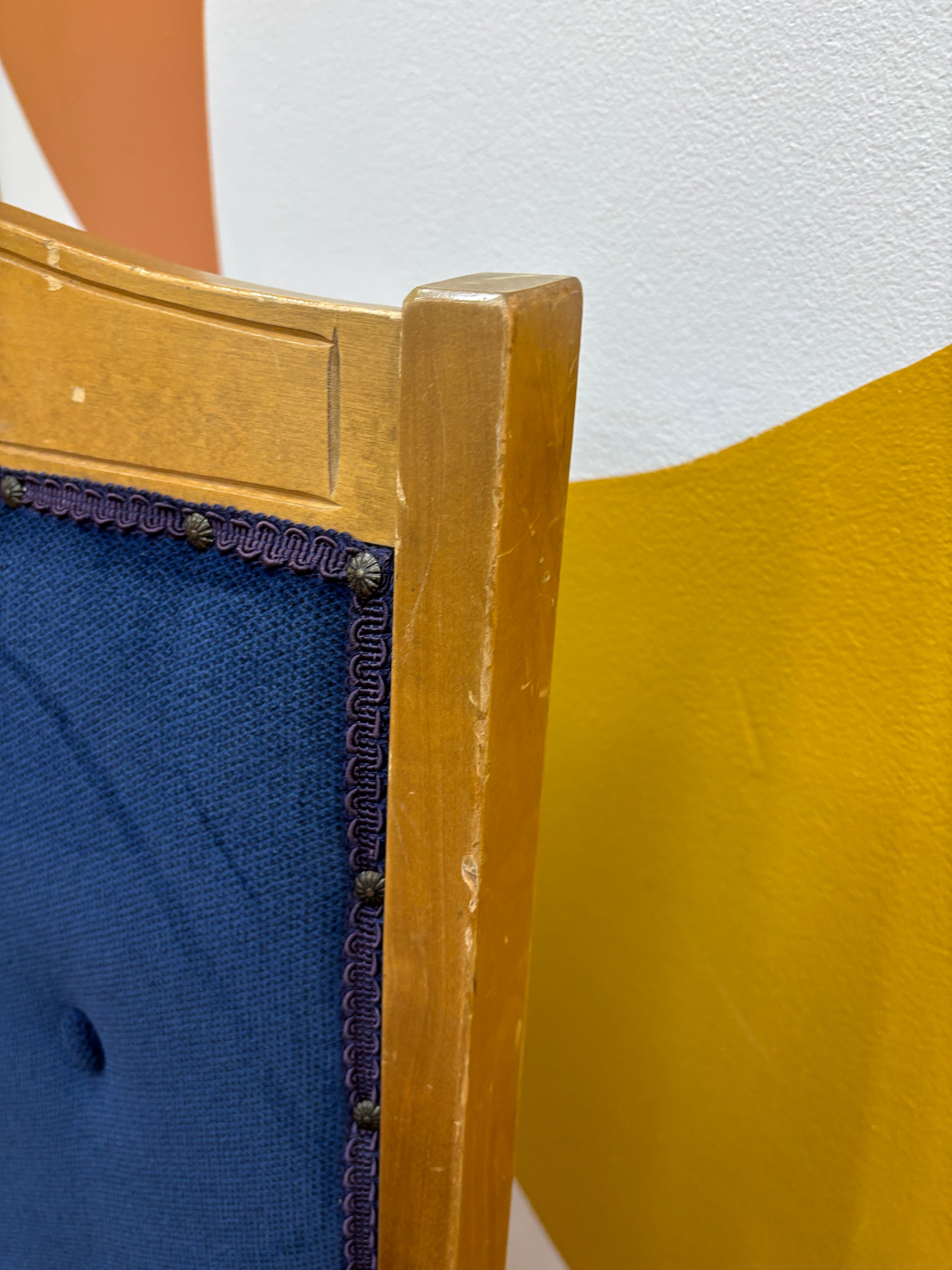 Blue Dining Chair (4 available)