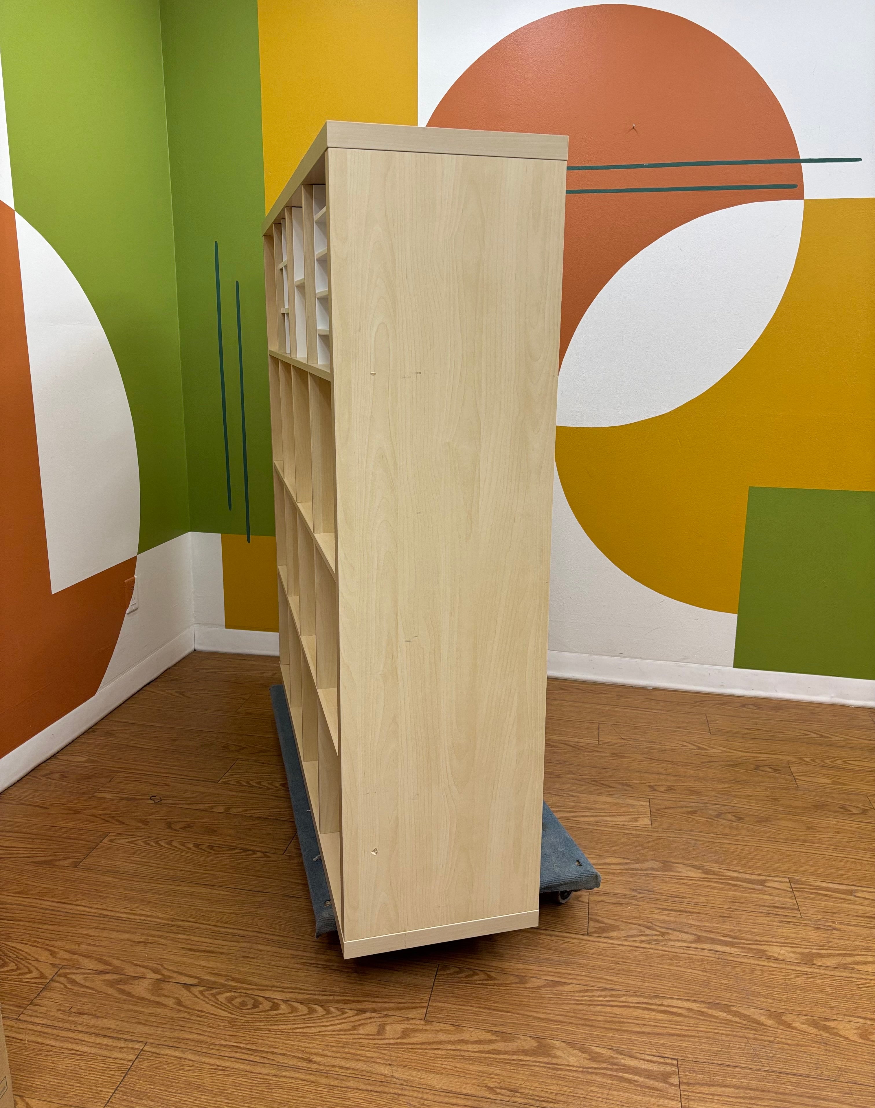 16 Cube Kallax Shelf with Inserts