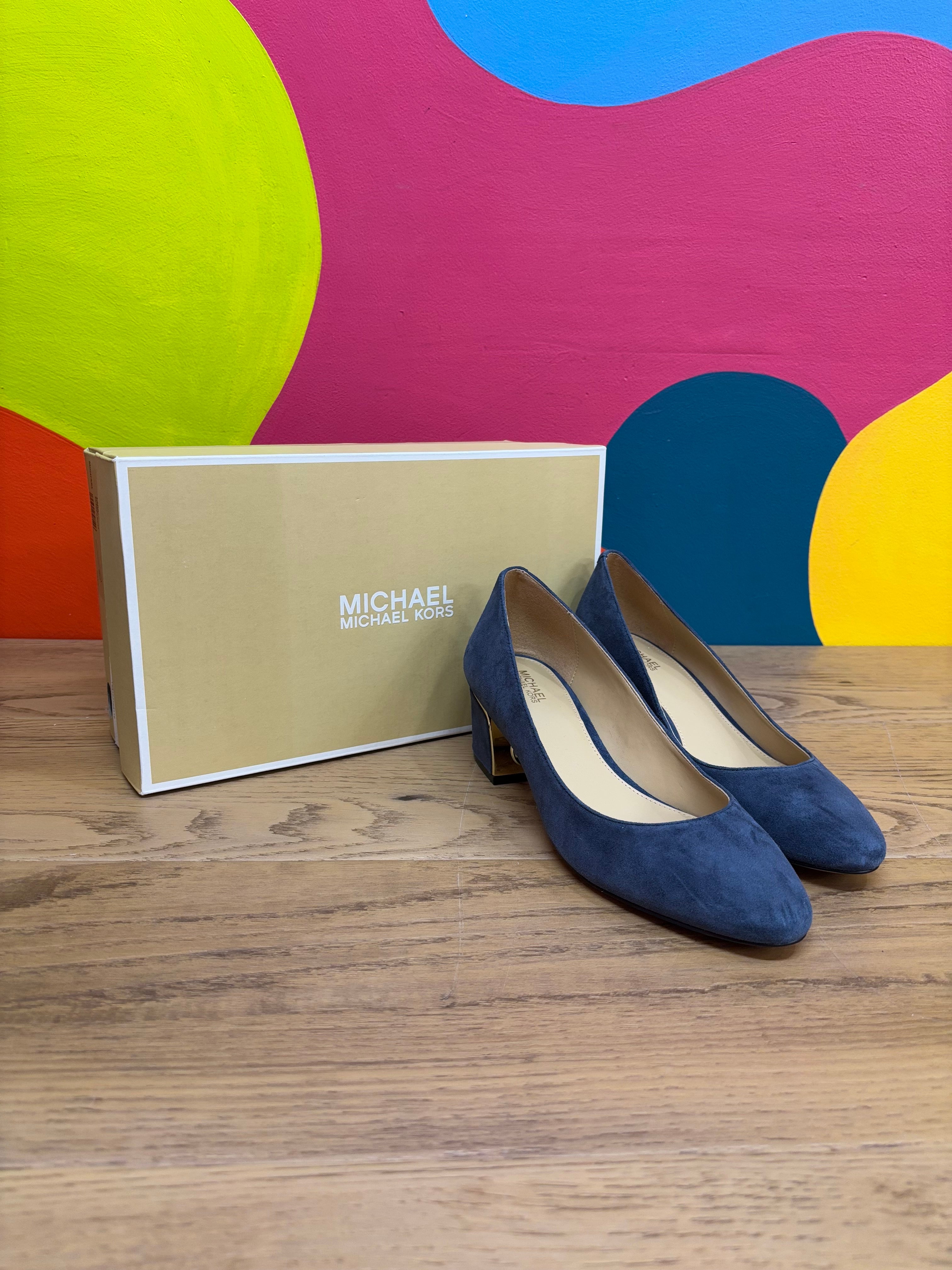 Michael Kors "Lana Pump" in Navy - Women's Size 7