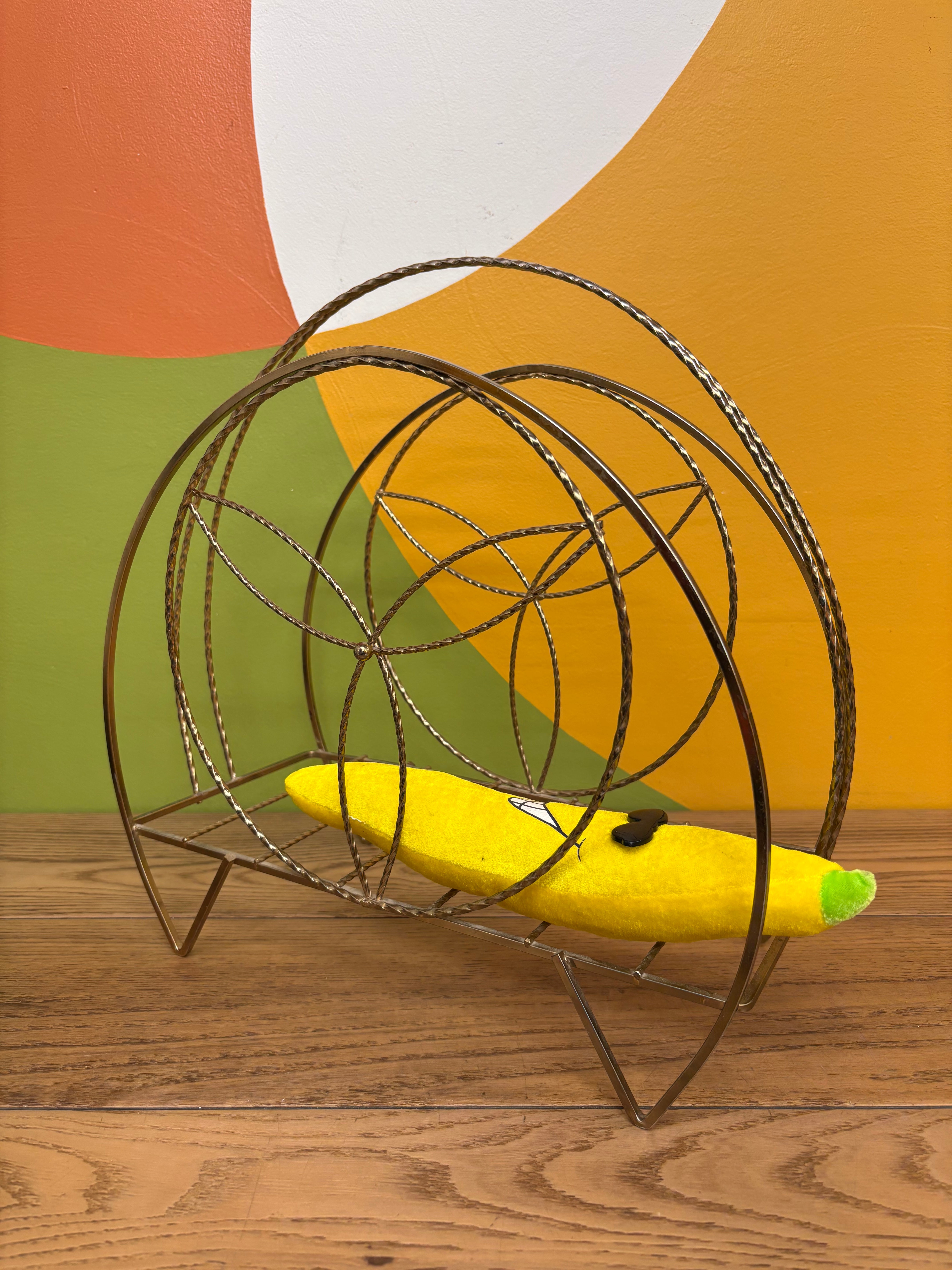 Metal Magazine Rack