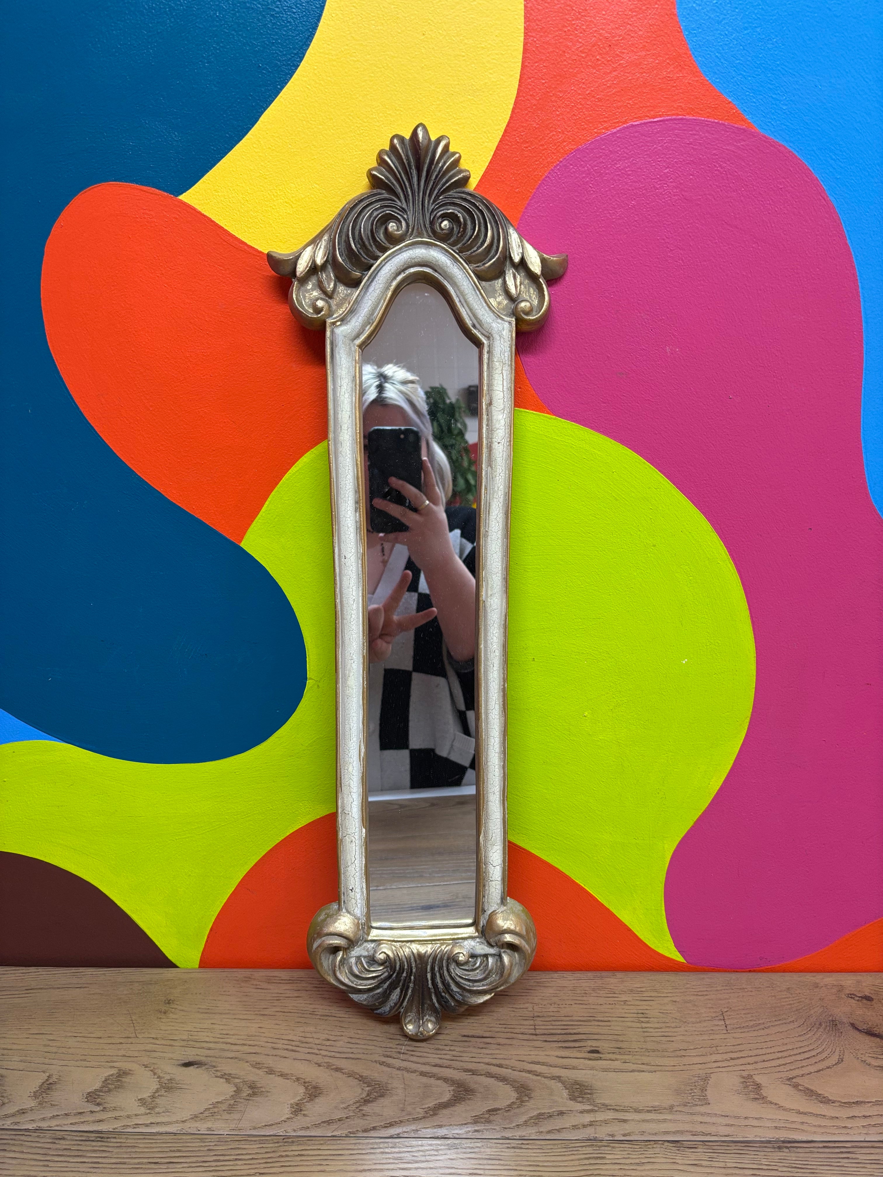 Narrow Wall Hanging Mirror