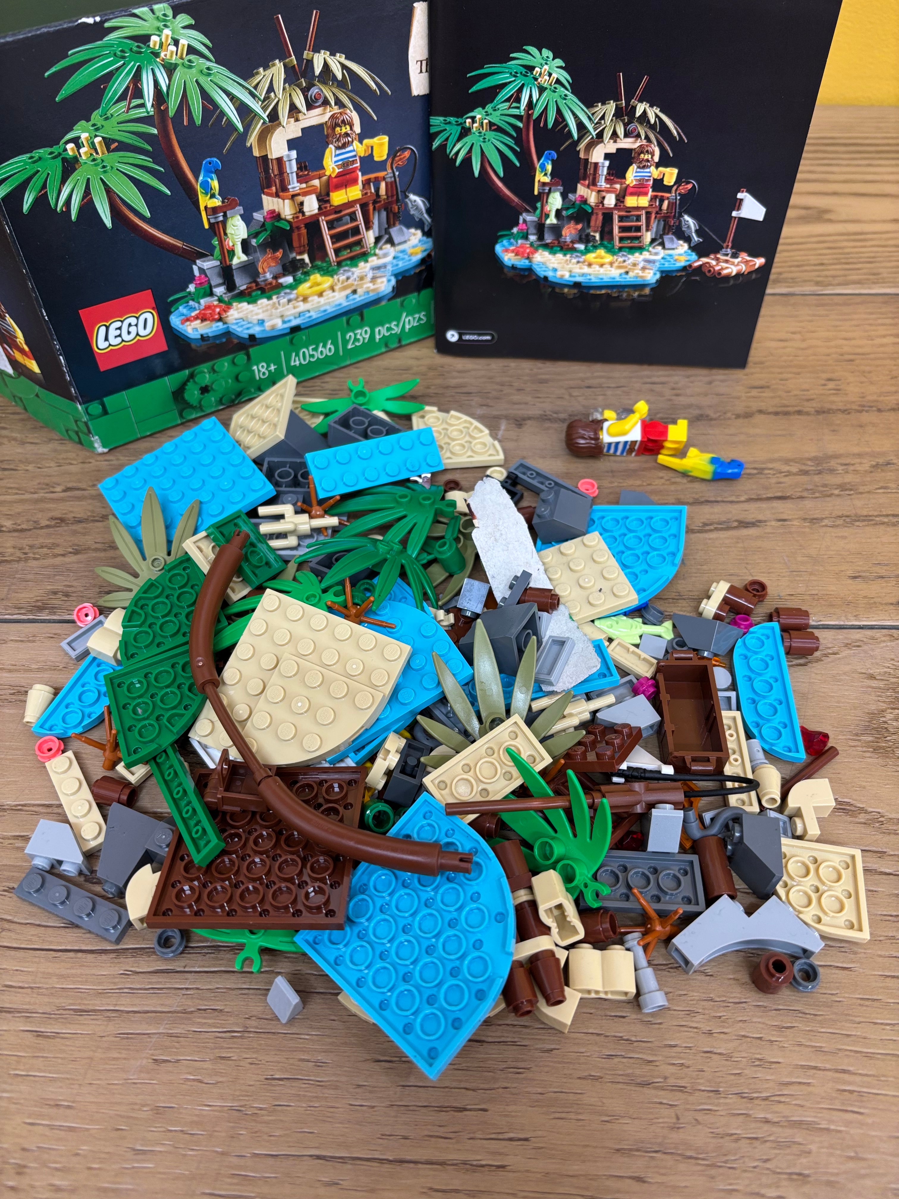 Lego: Ray The Castaway Set #40566