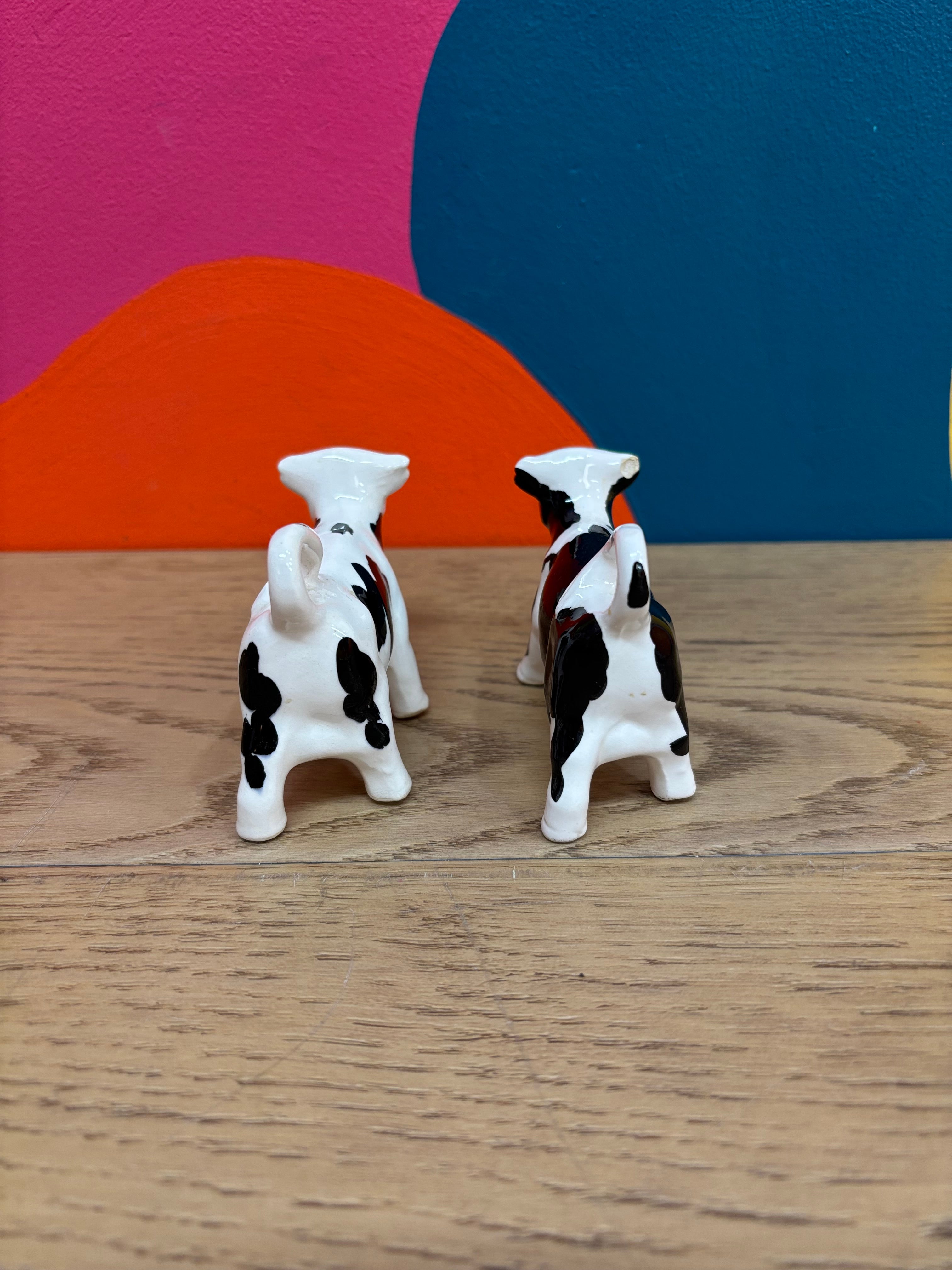 Cow Salt & Pepper Shakers