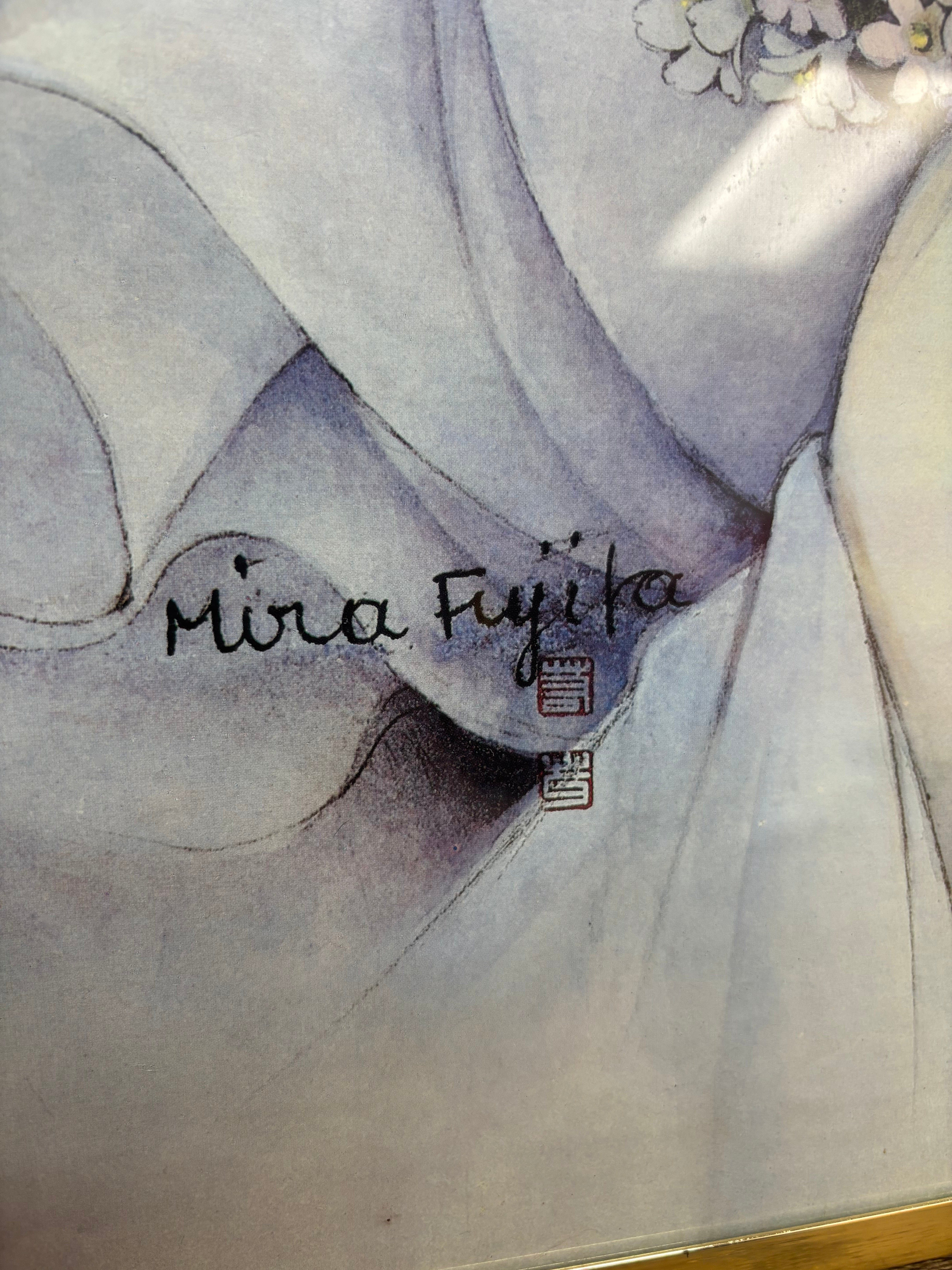 Mira Fujita Clown/Pierrot Print - Rose Bouquet