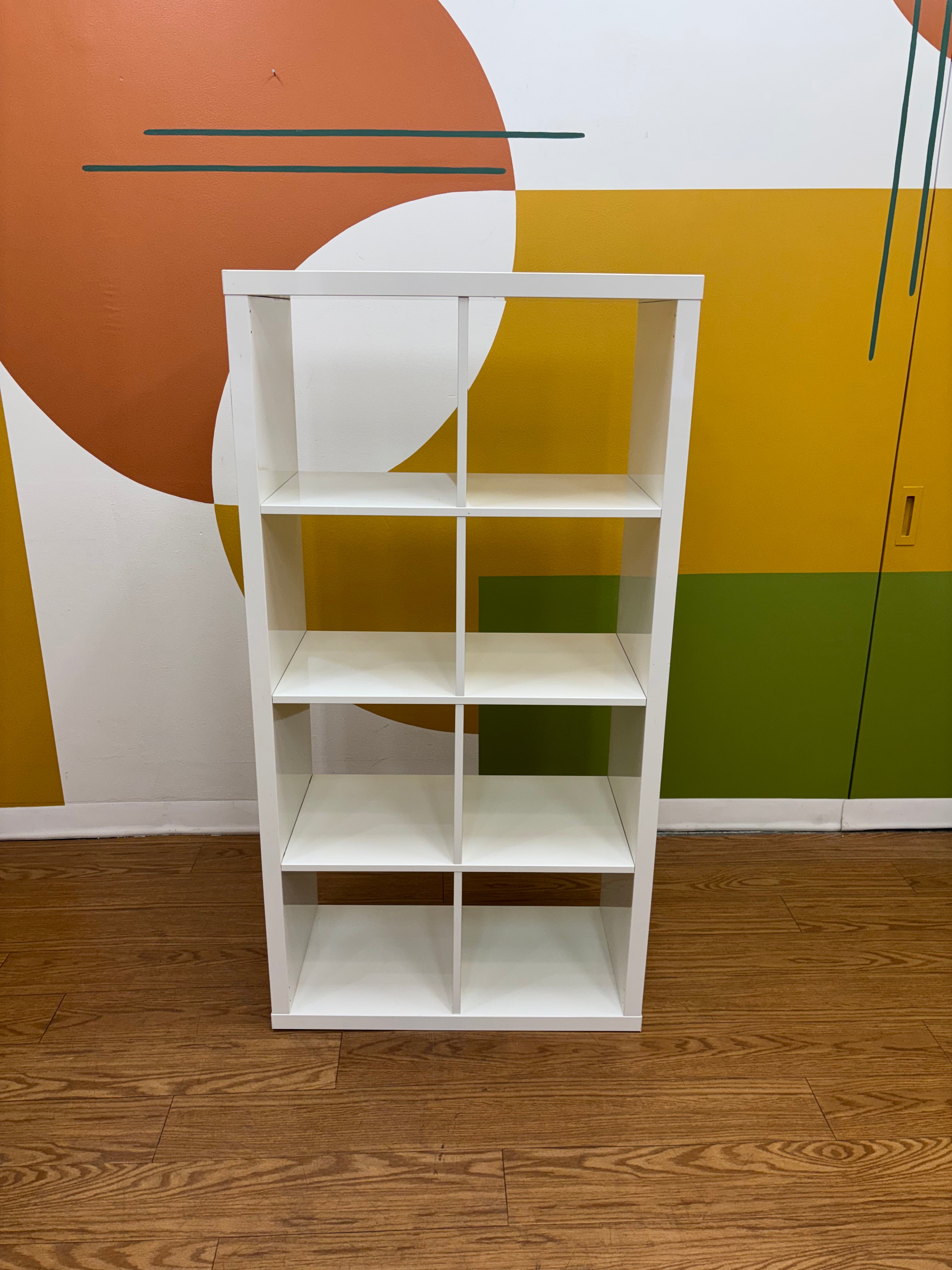 8 Cube Shelf - White