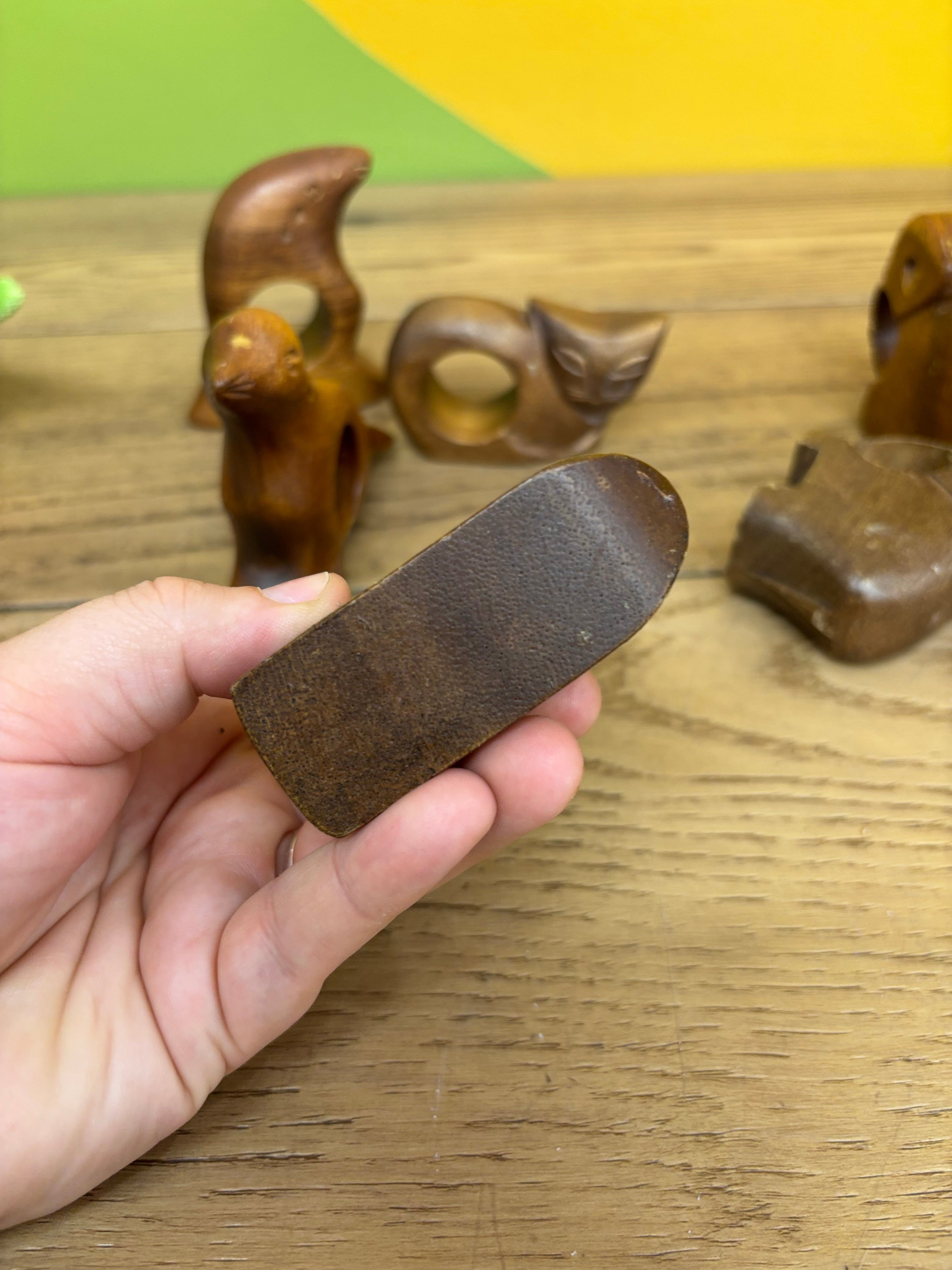 Wood Animal Napkin Holders
