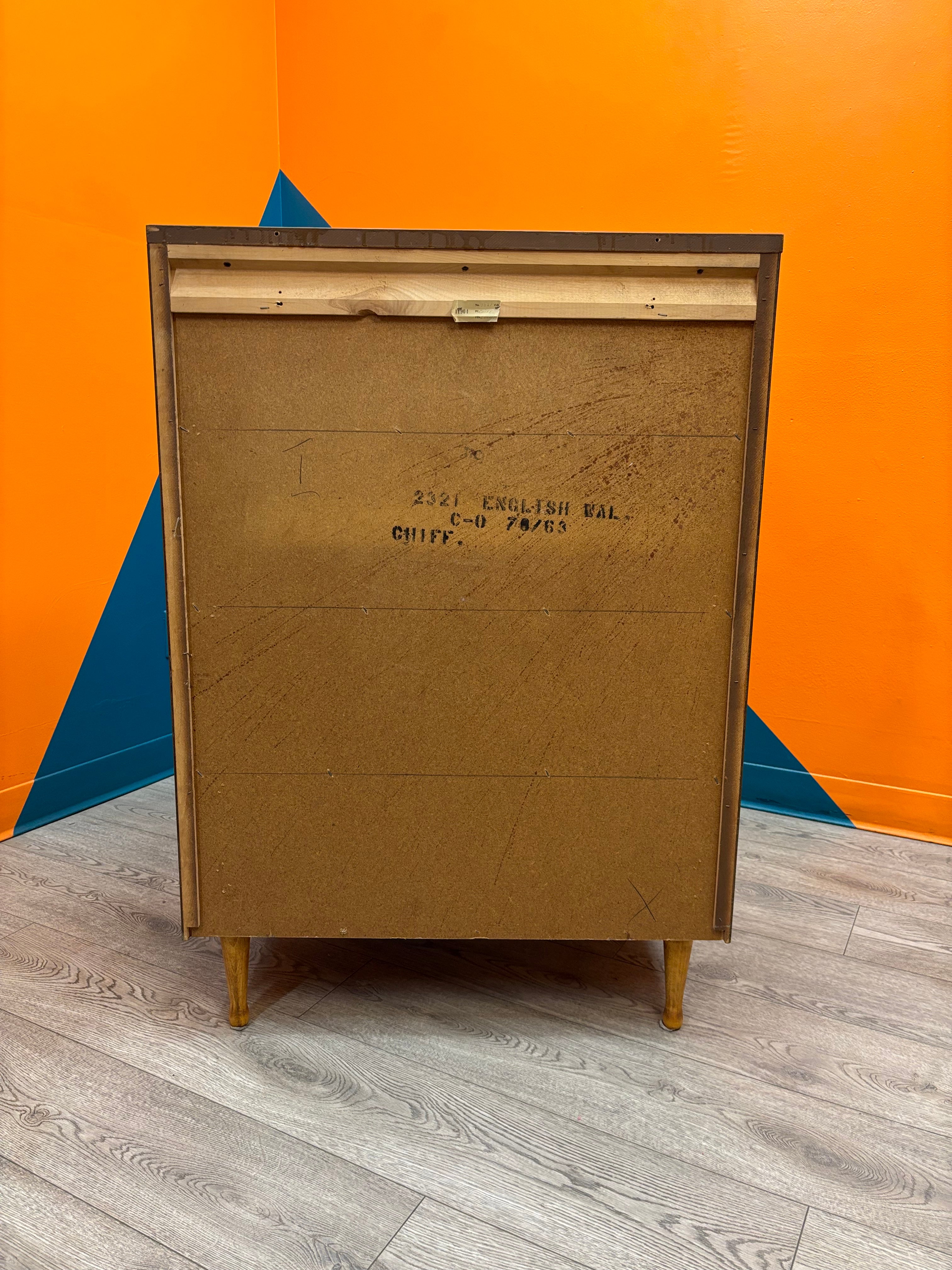 Wood 4 Drawer Dresser (J.W Kilgour & Bro.)