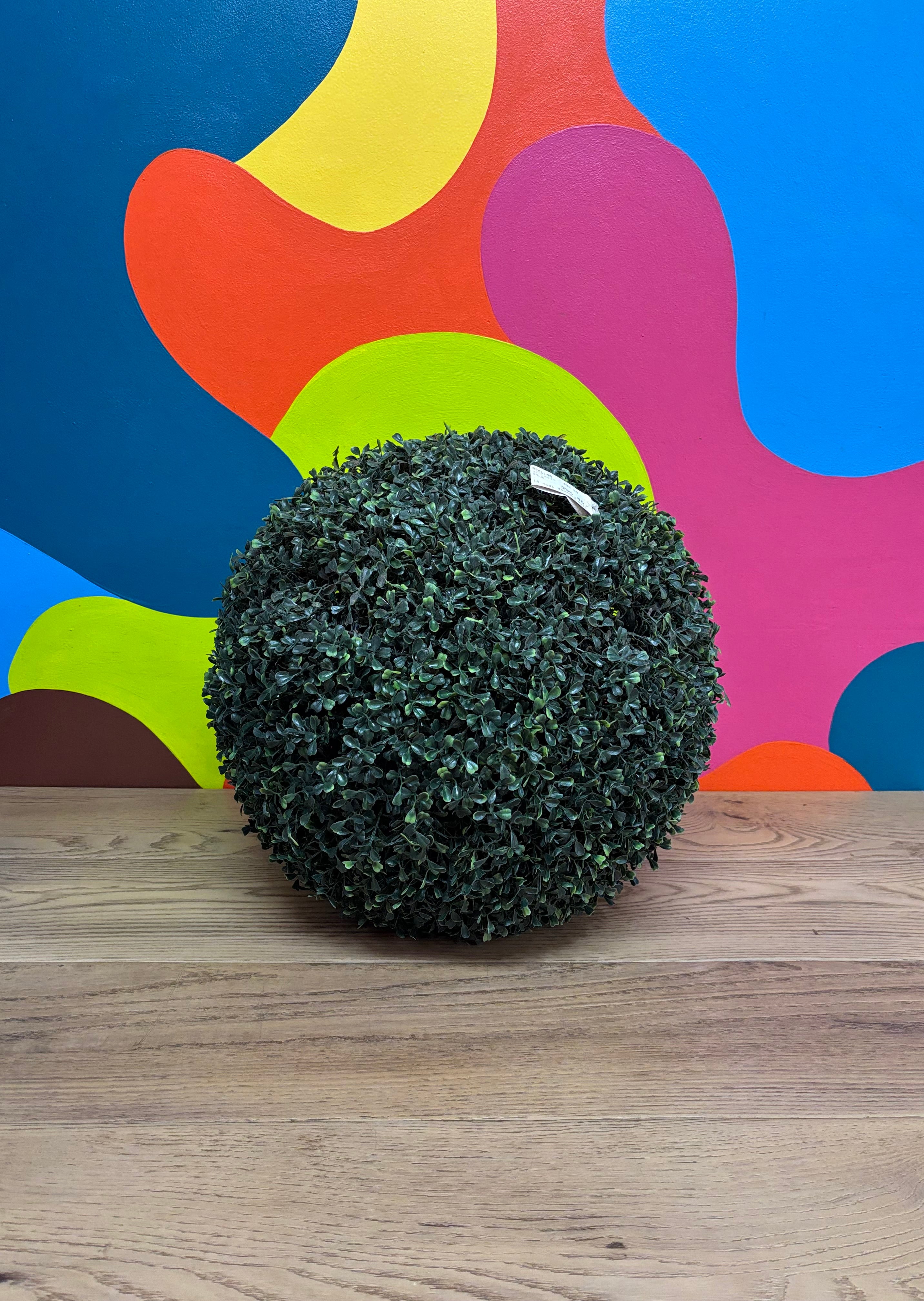 Large Artificial Plant Ball (2 available)