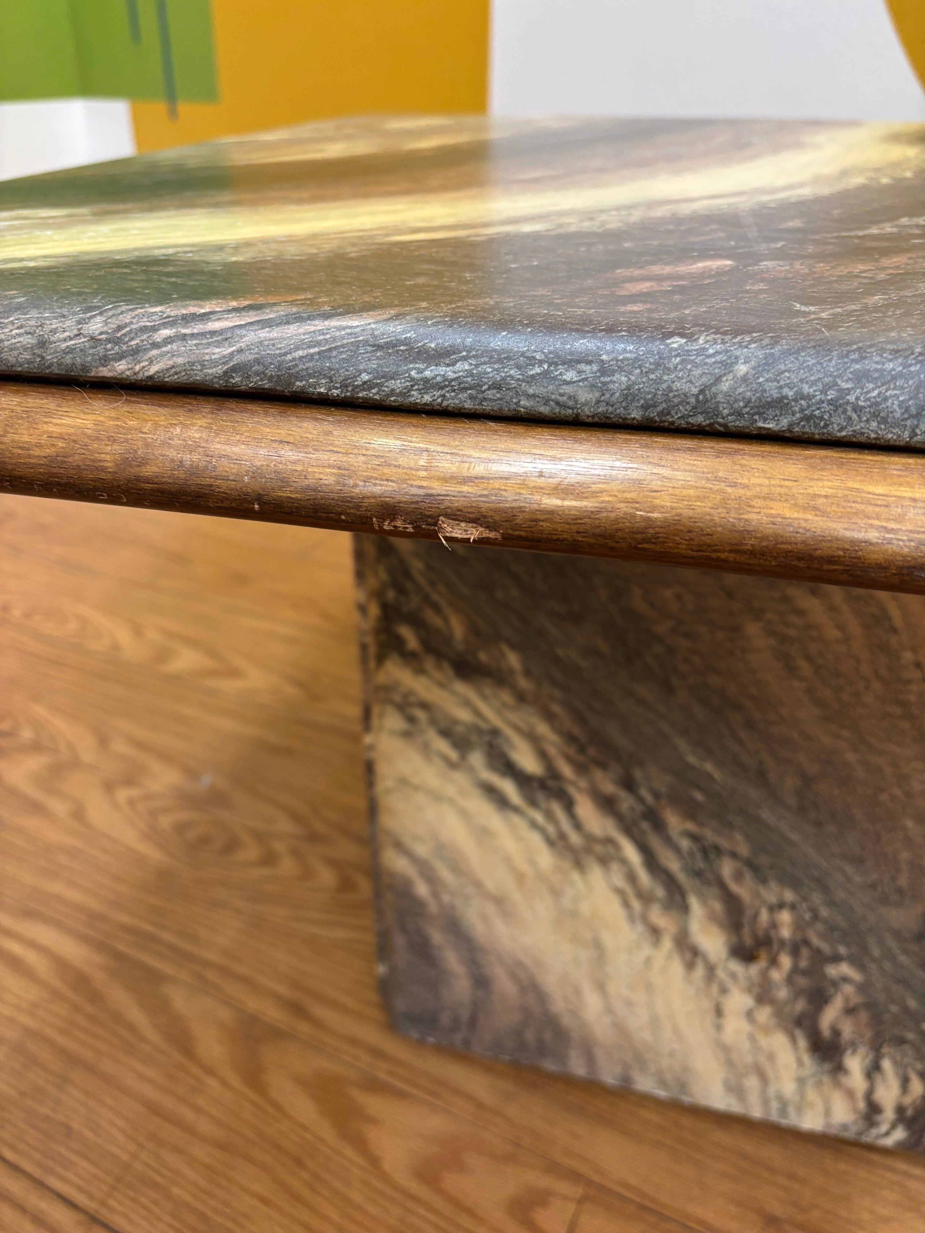 Square Marble Top Coffee Table