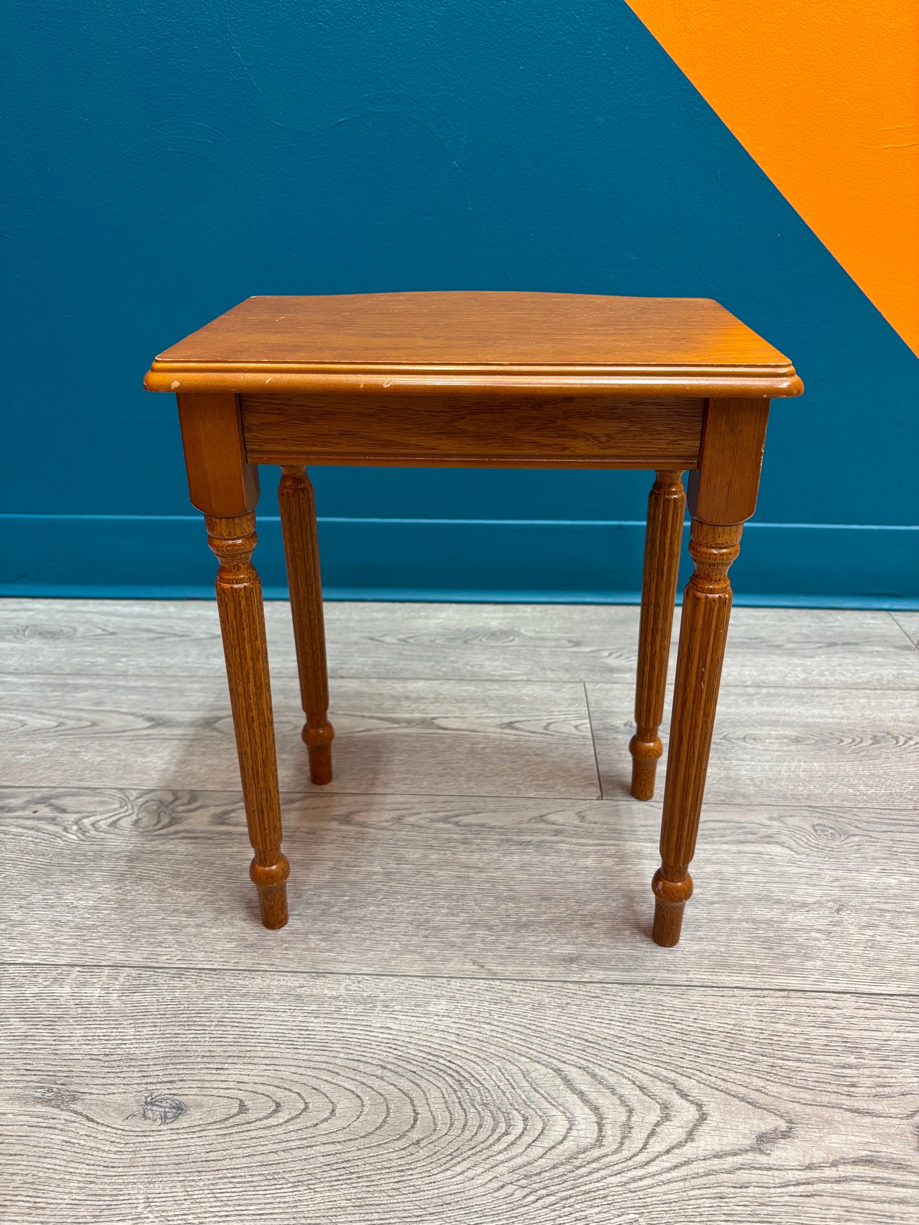 Small Wood Side Table