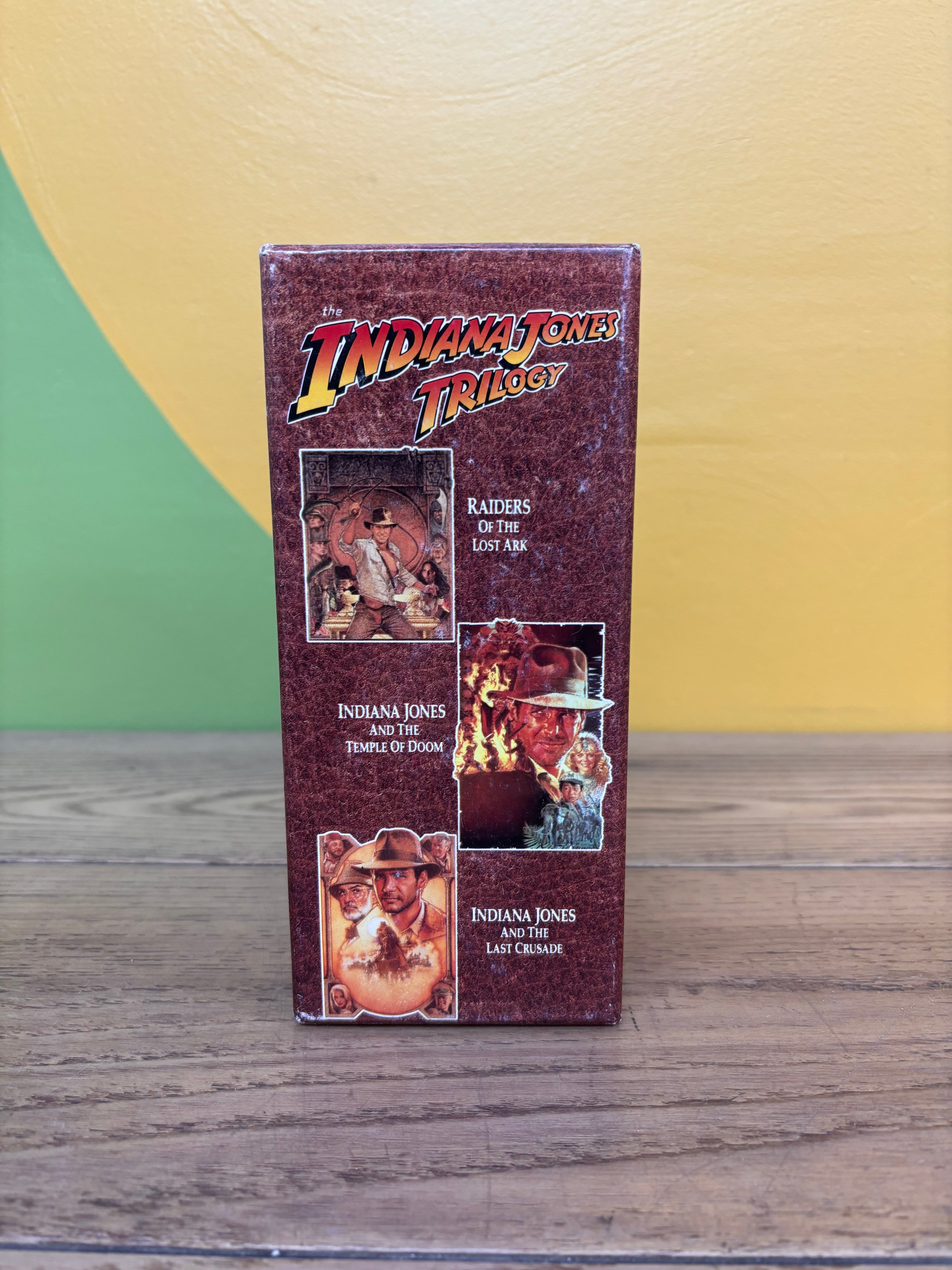Indiana Jones Trilogy VHS Box Set